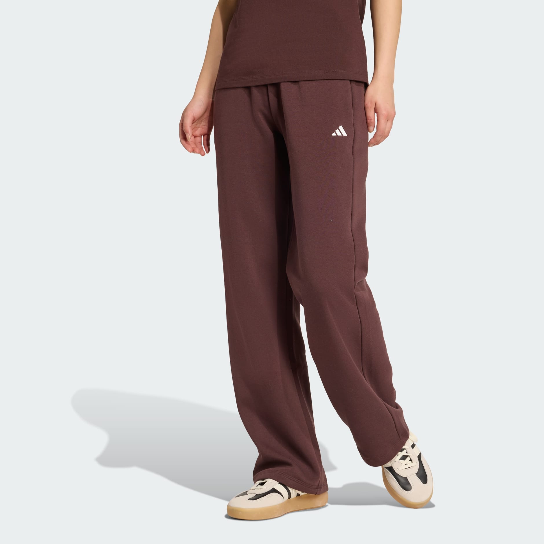 بنطال Essentials Small Logo Feel Cozy Open-Hem