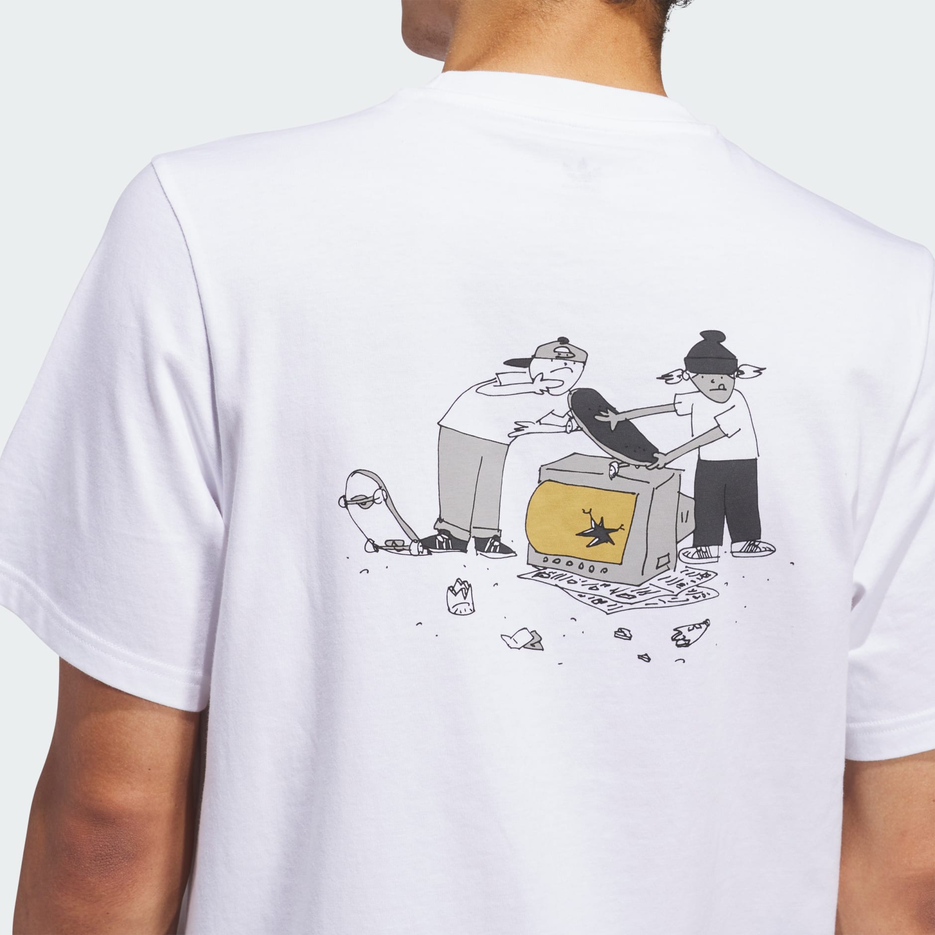 Clothing - Henry Jones Trash Tee (Gender Neutral) - White