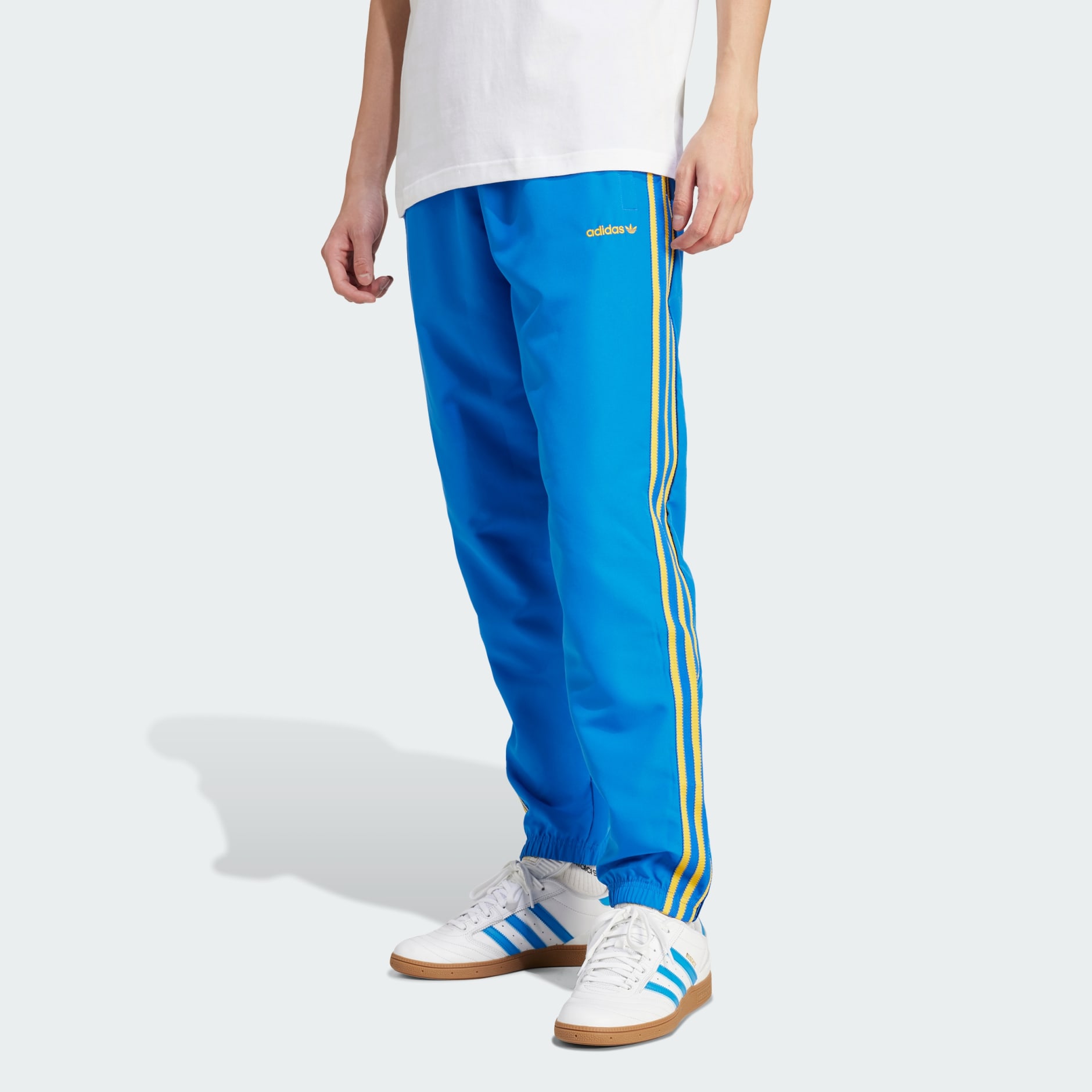 Adidas Woven Track Pants Blue Adidas Tz 9846