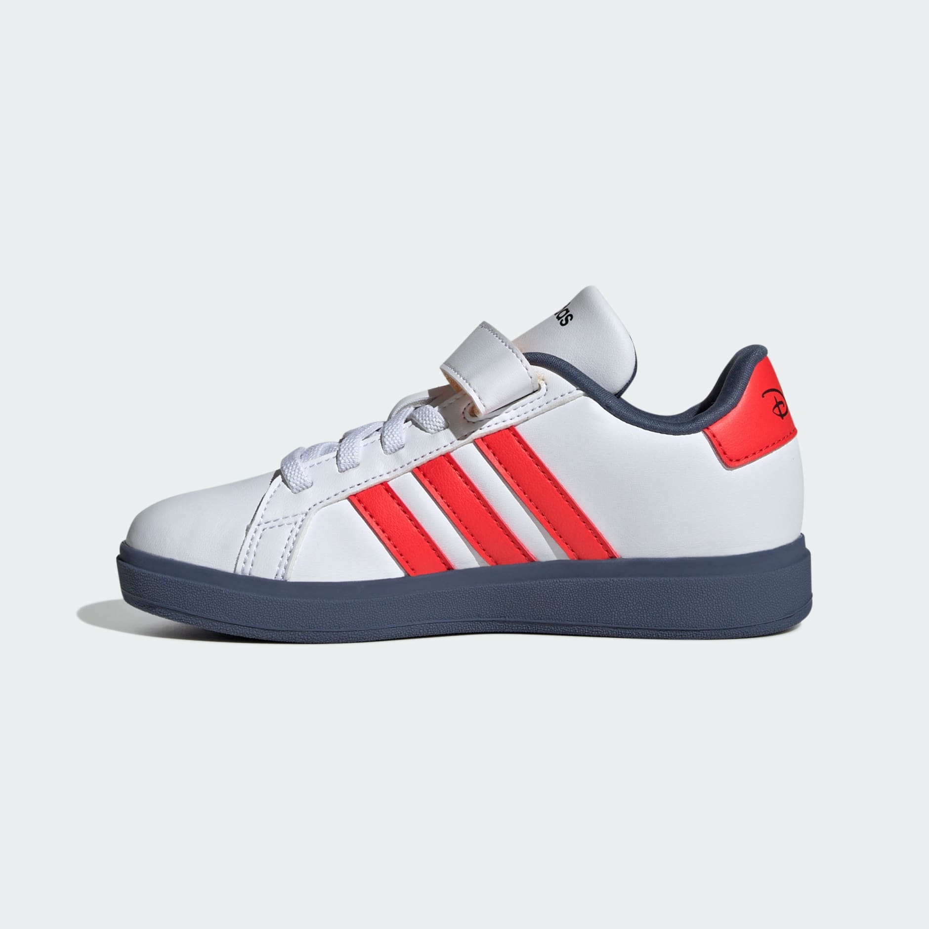 Kids red adidas trainers hotsell