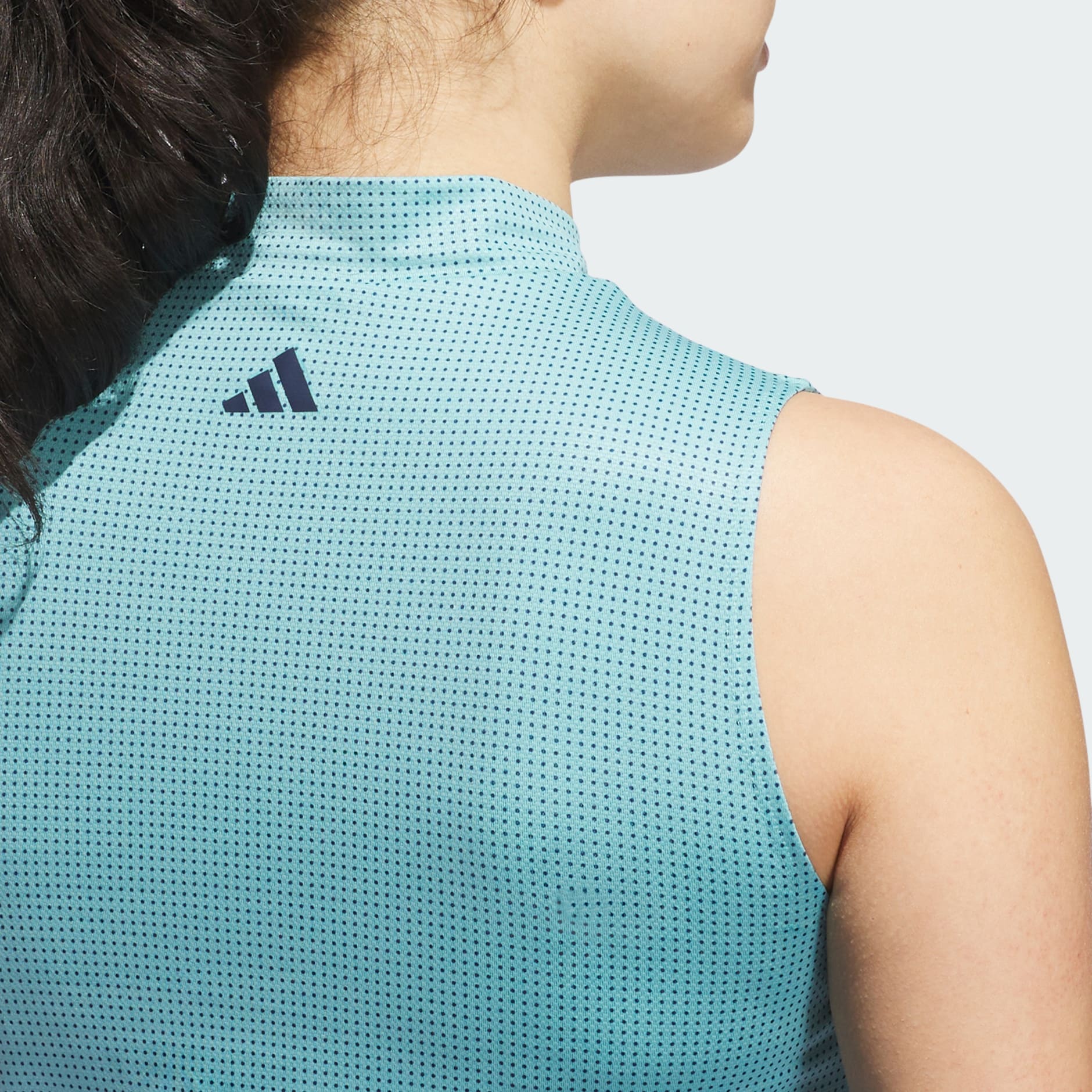 Top Ultimate365 Gradient Fără M&acirc;neci cu Guler Fals