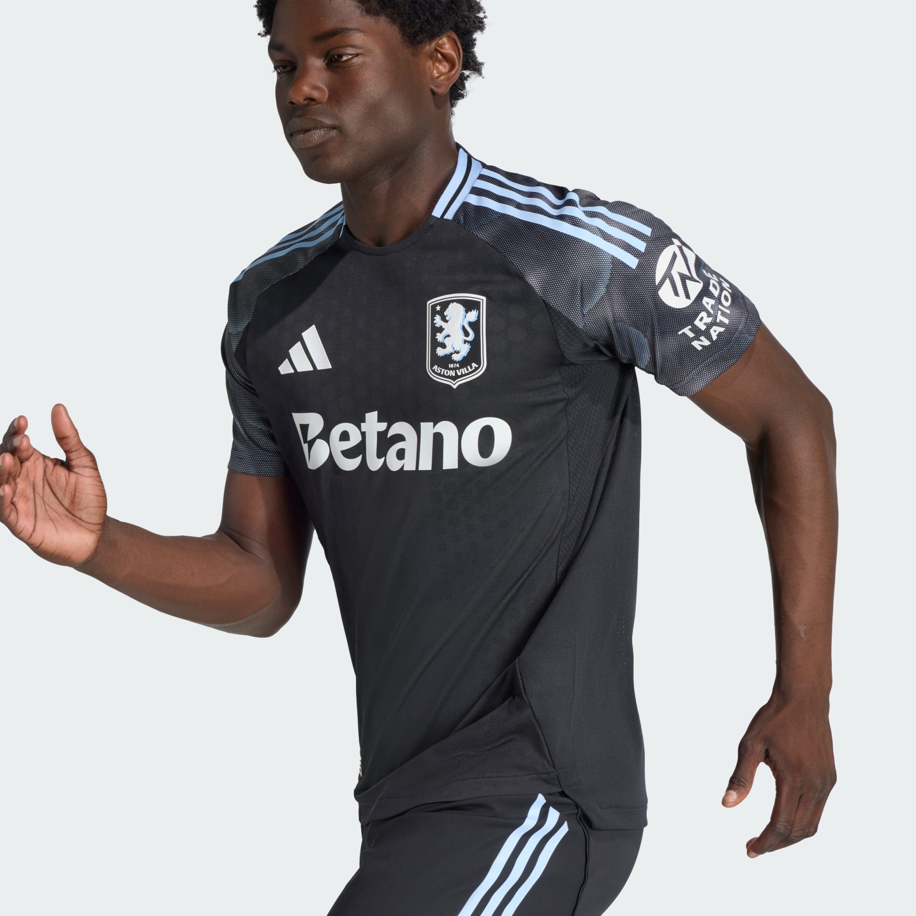 Tricou autentic Aston Villa FC pentru meciurile &icirc;n deplasare din sezonul 25/26