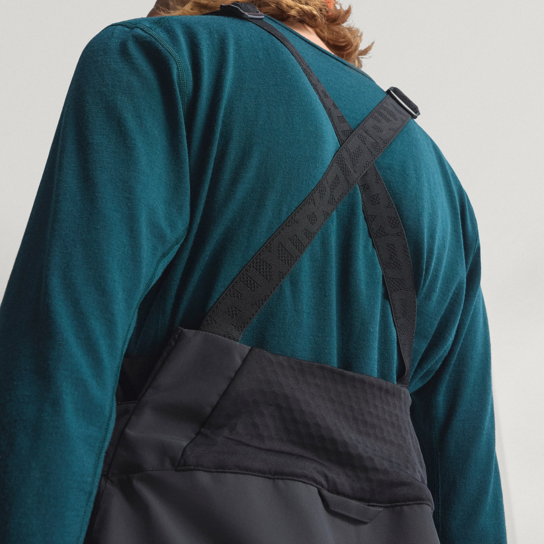 Pantaloni Cu Bretele Terrex Xperior Hybrid PRIMEKNIT CLIMAPROOF+