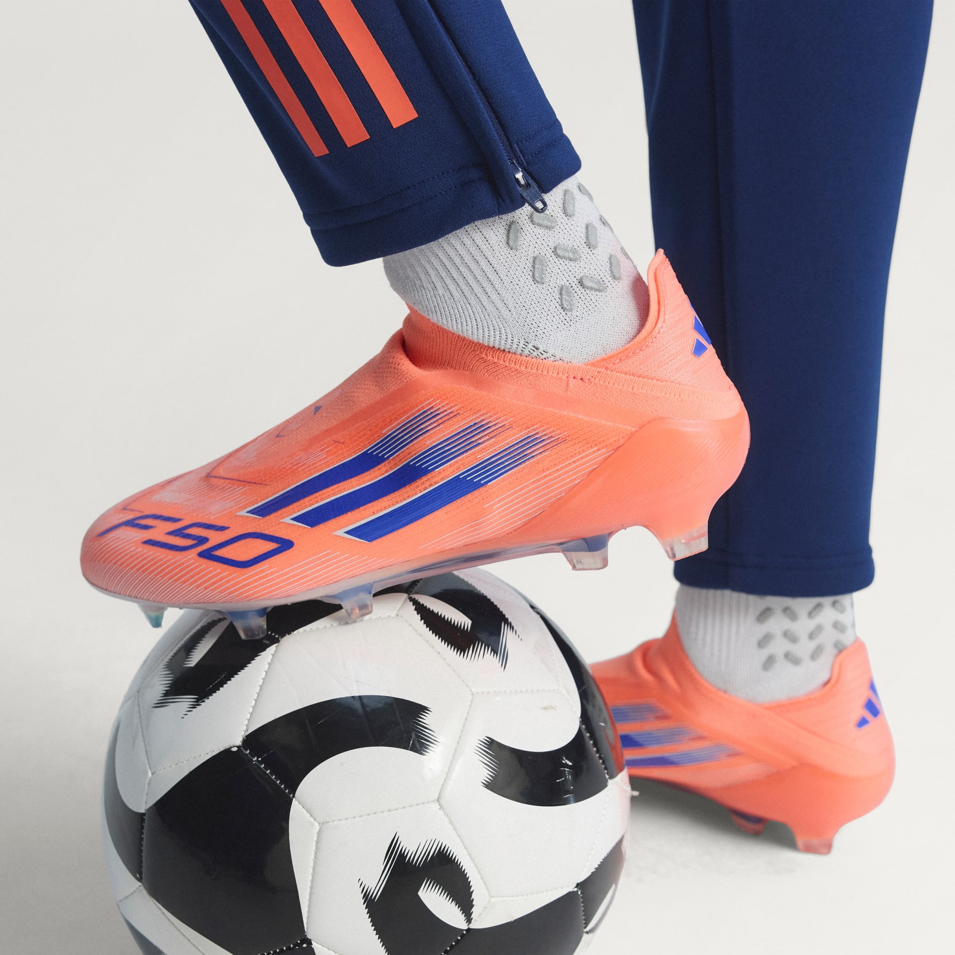 adidas F50 Elite Laceless Firm Ground Boots - Orange