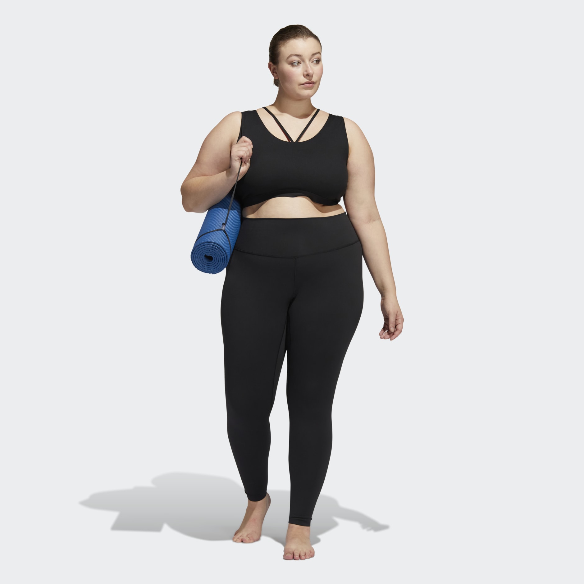 بنطال adidas Yoga Luxe Studio 7/8 (قياس كبير)