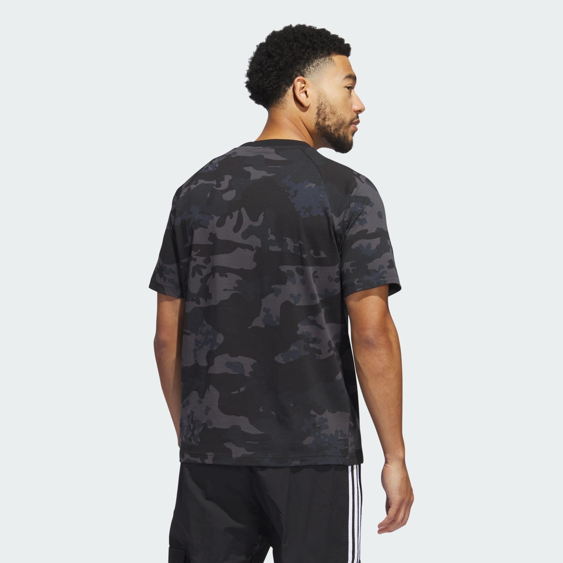 Adidas camo cheap trefoil shirt