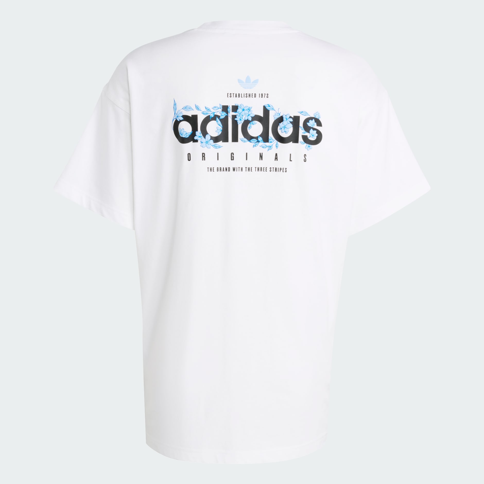 Florals Logo Oversized Tee