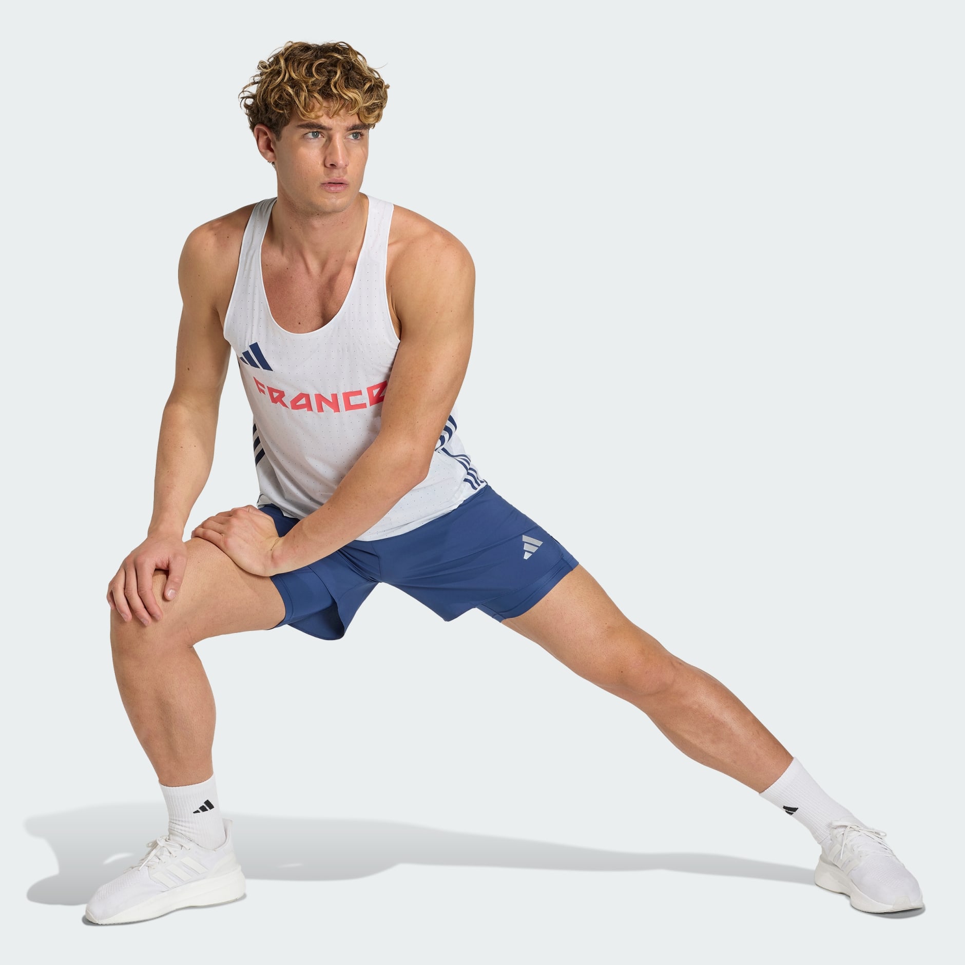 Majica FRANCE Adizero Training Singlet