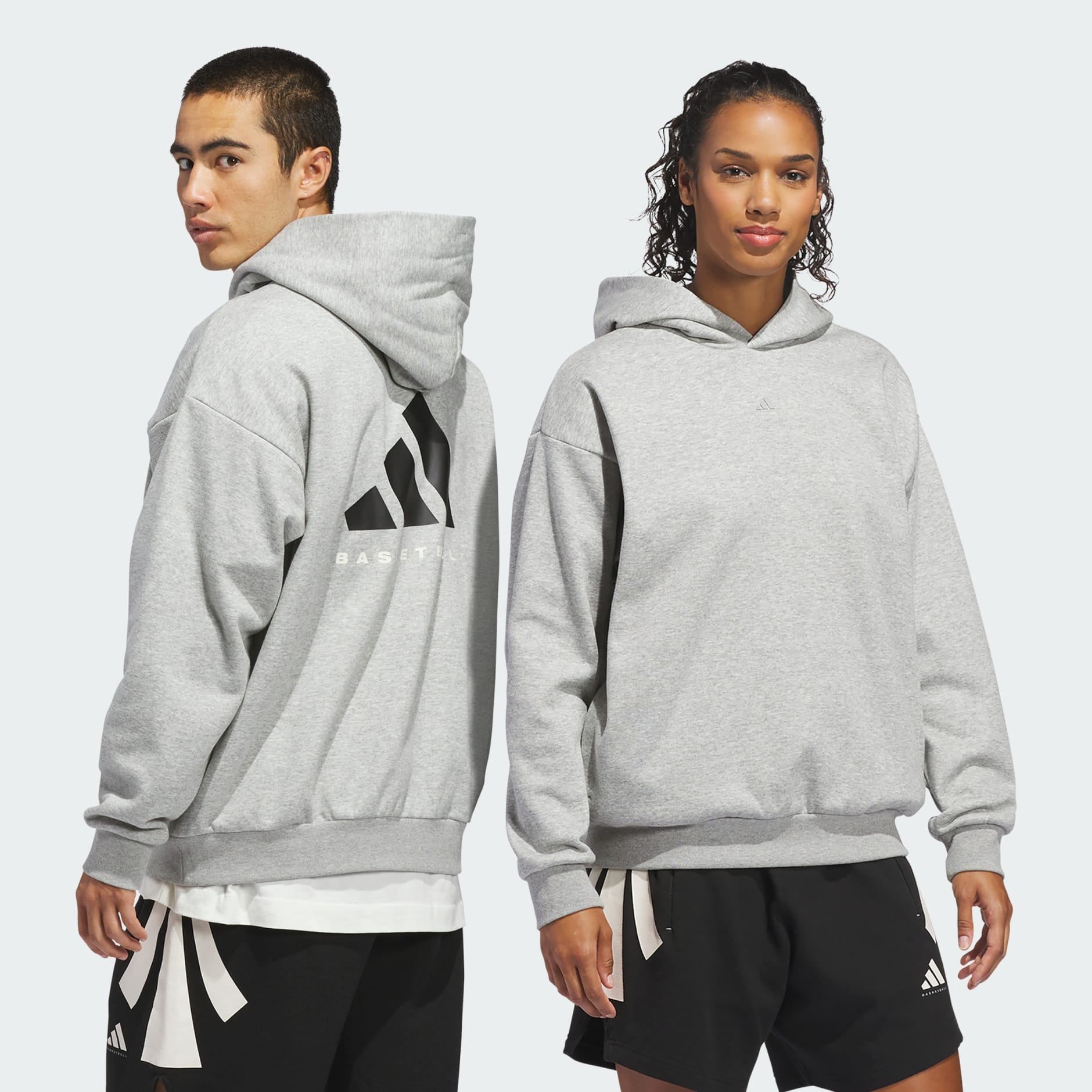 Hanorac de baschet adidas din fleece (unisex)