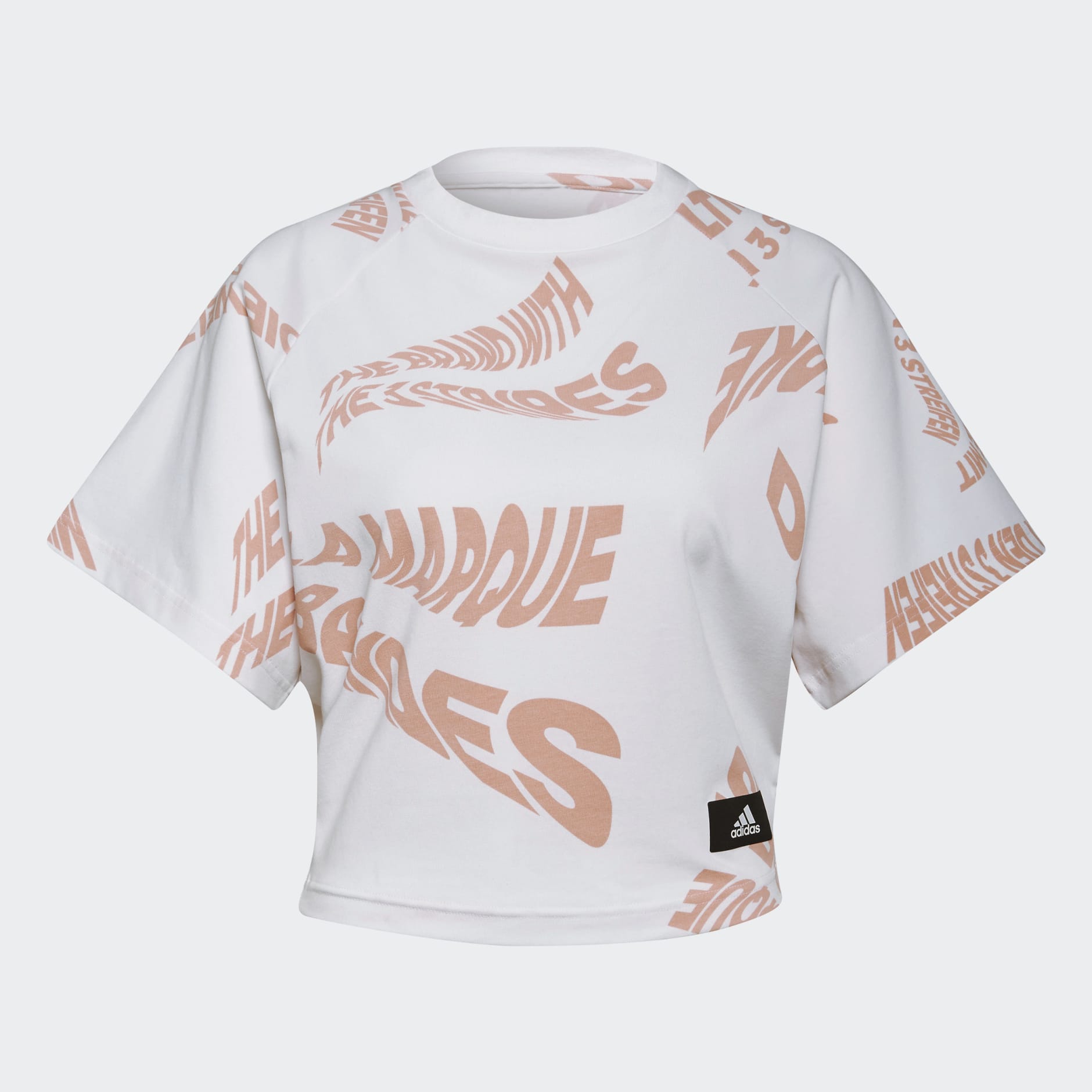 adidas Sportswear Allover Print 3-Stripes Tee