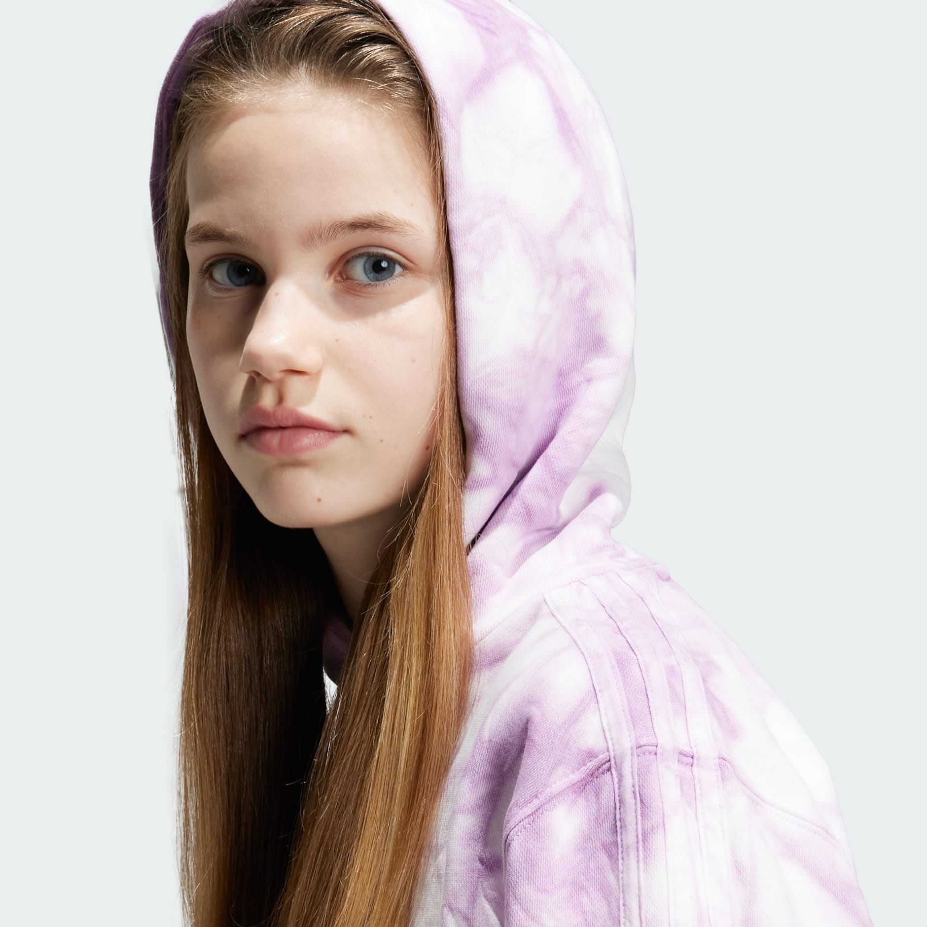 adidas ALL SZN Tie Dye Hoodie Kids Purple adidas UAE