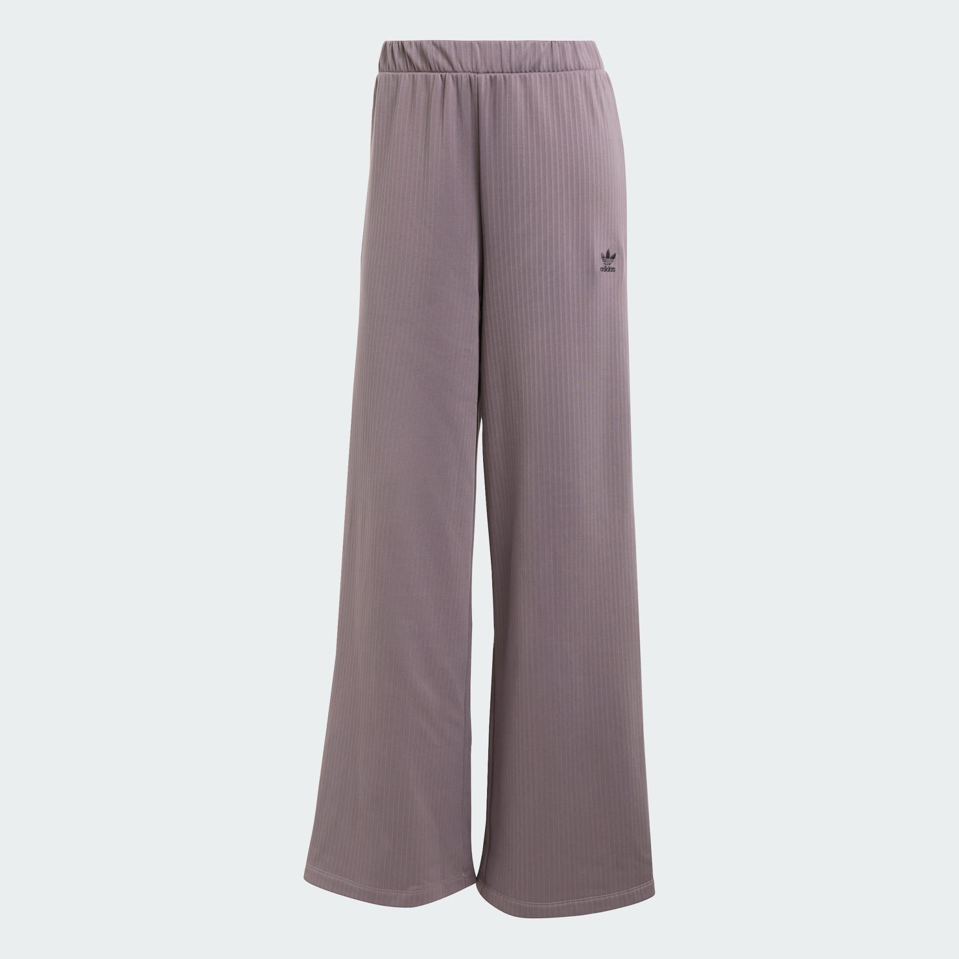 adidas Essentials Winterized Wide Rib Pants - Grey | adidas UAE