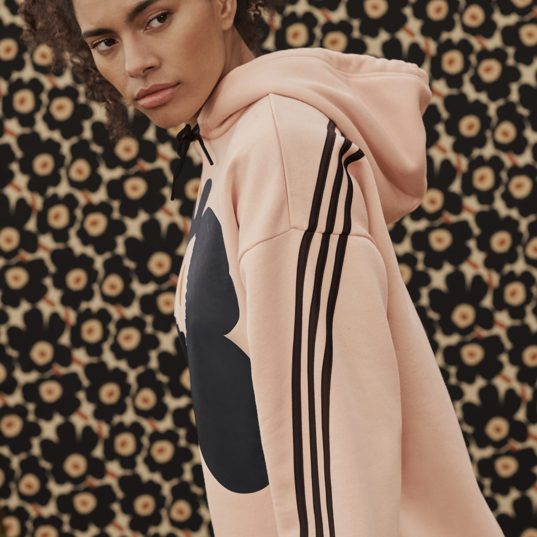 adidas Sportswear Marimekko Fleece Hooded Sweatshirt