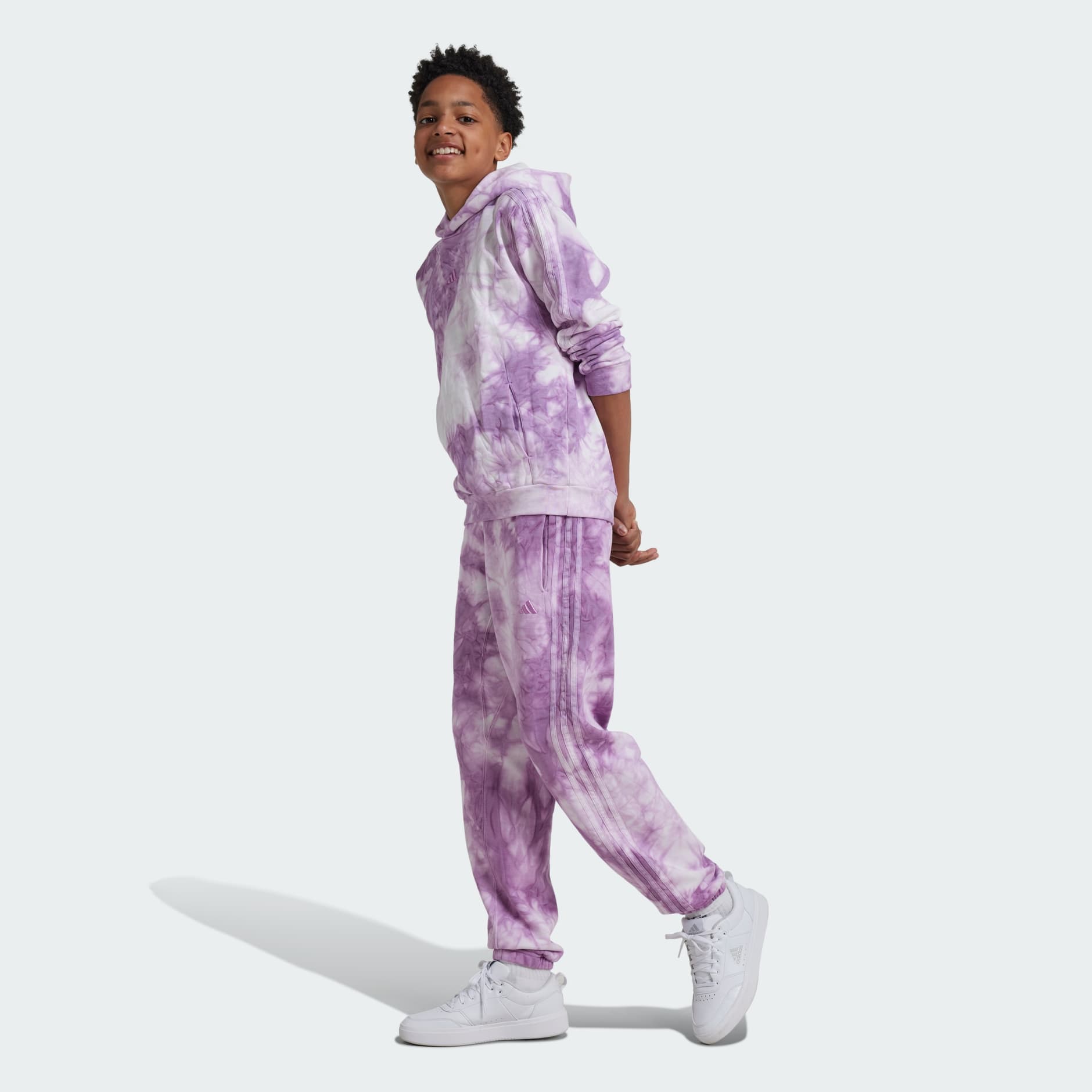 Purple tie dye joggers sale