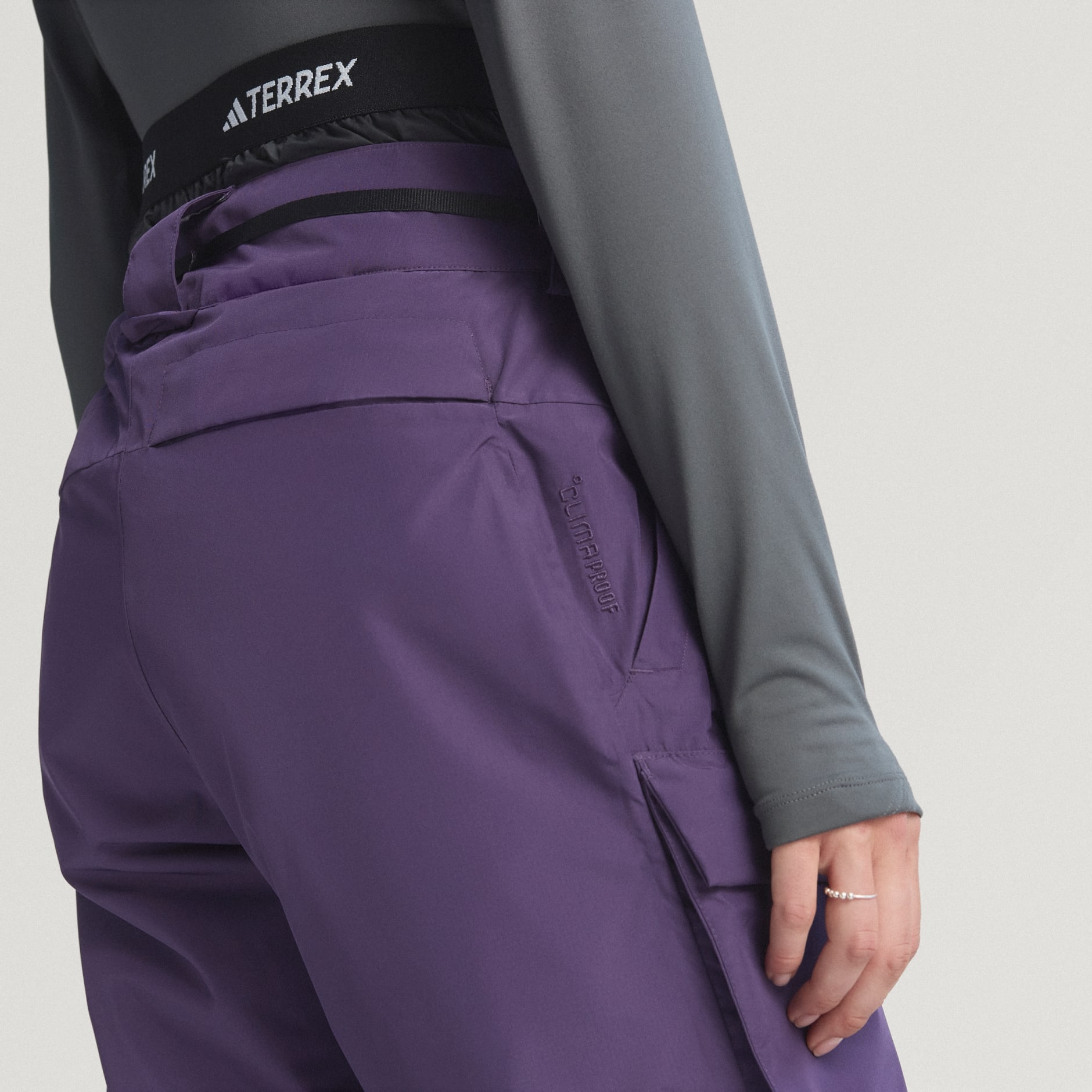 Pantaloni Terrex Xploric izolanți cu 2 straturi CLIMAPROOF