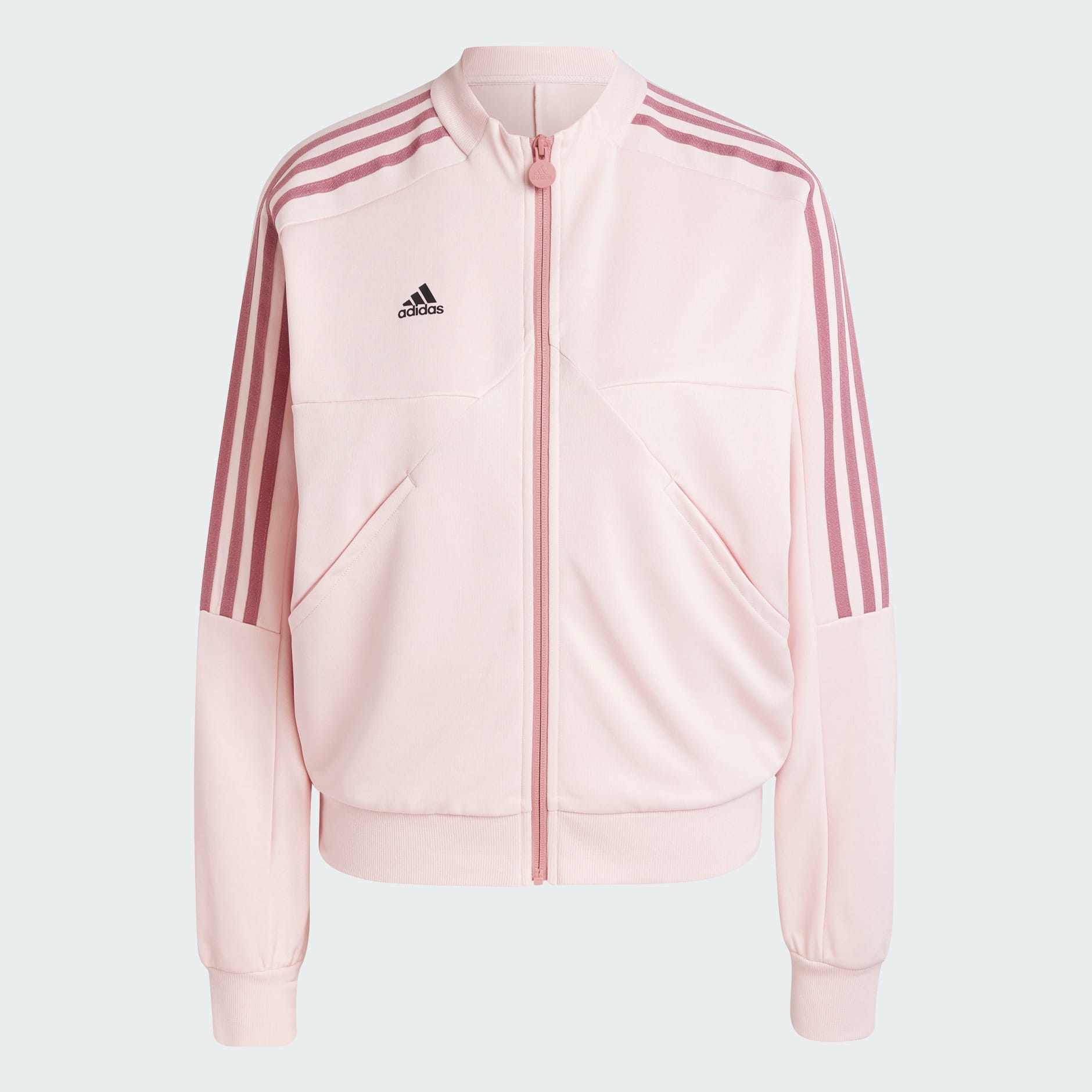 Light pink shops adidas jacket