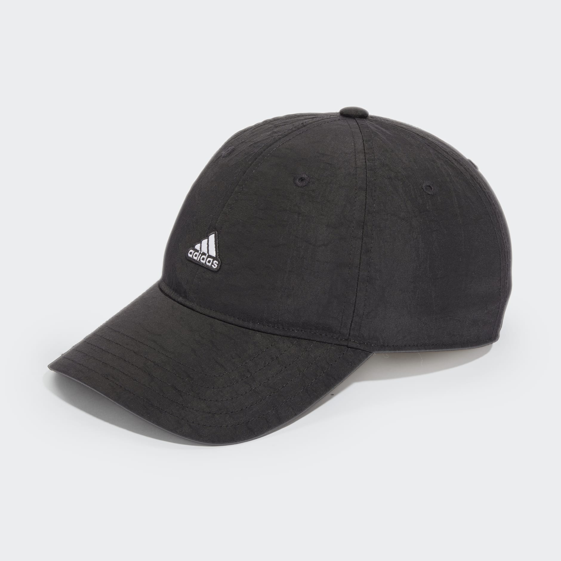 Crinkled Nylon Dad Cap