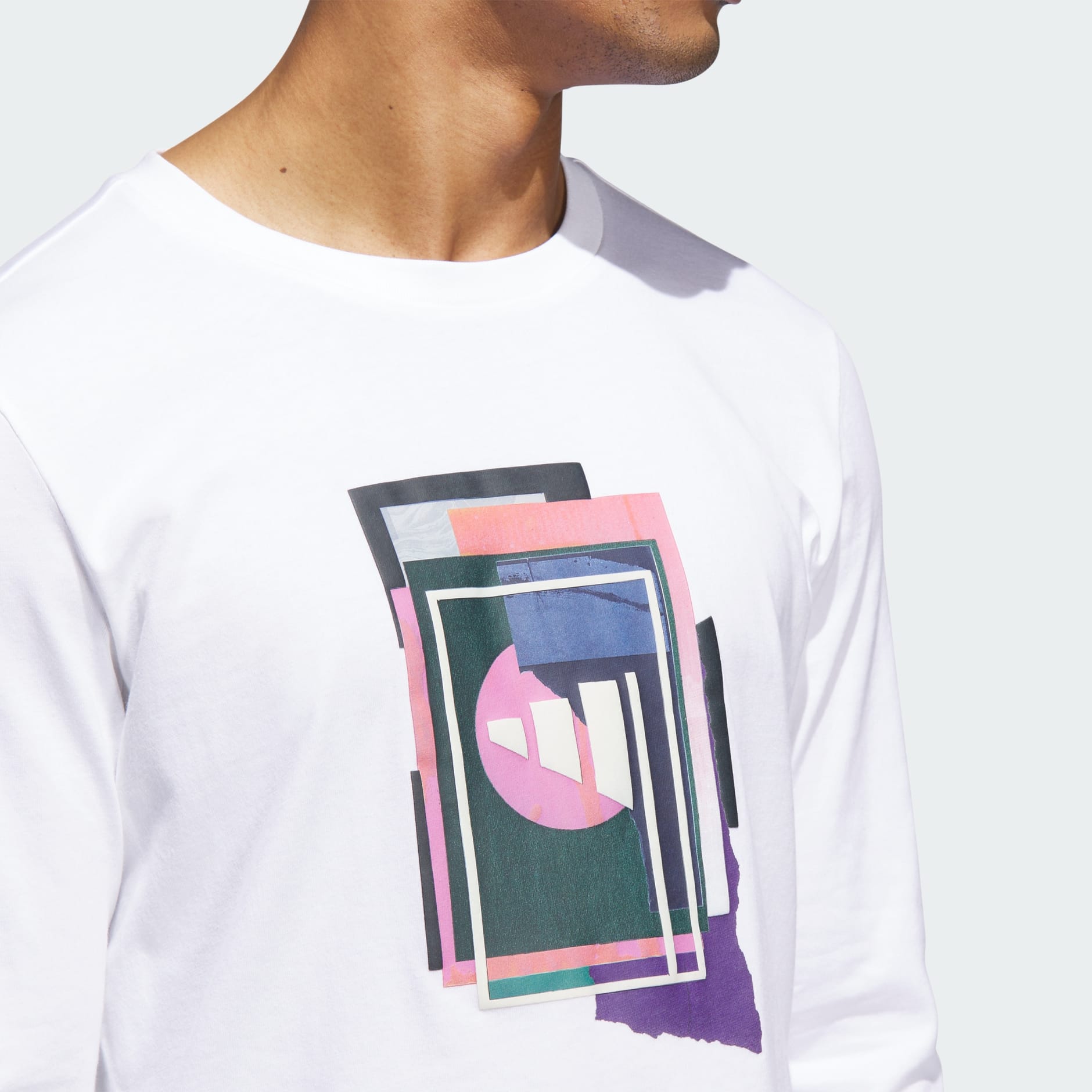 Beyond The Course 圖案長袖 T 裇