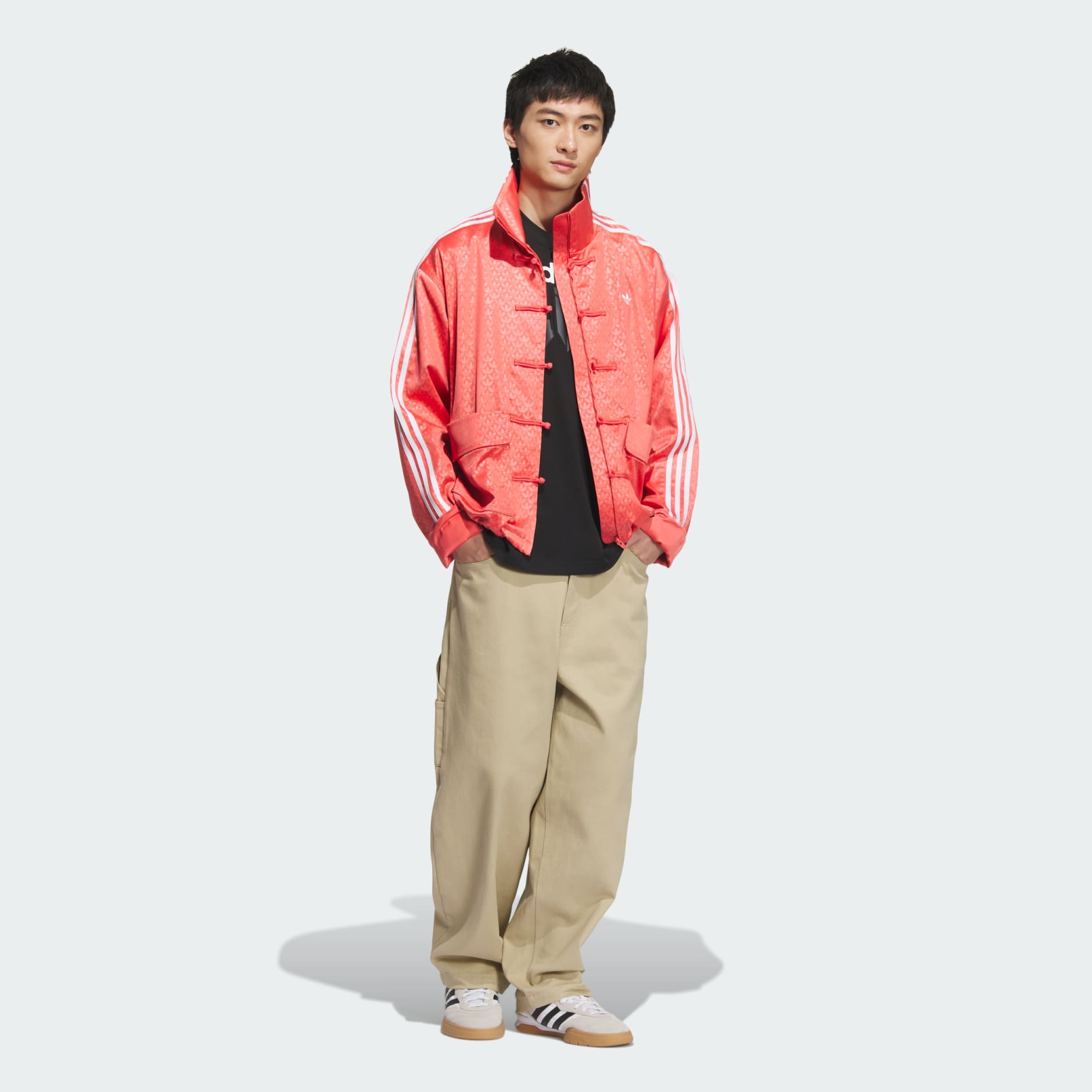 China Monogram Track Top (Gender Neutral) - Red | adidas