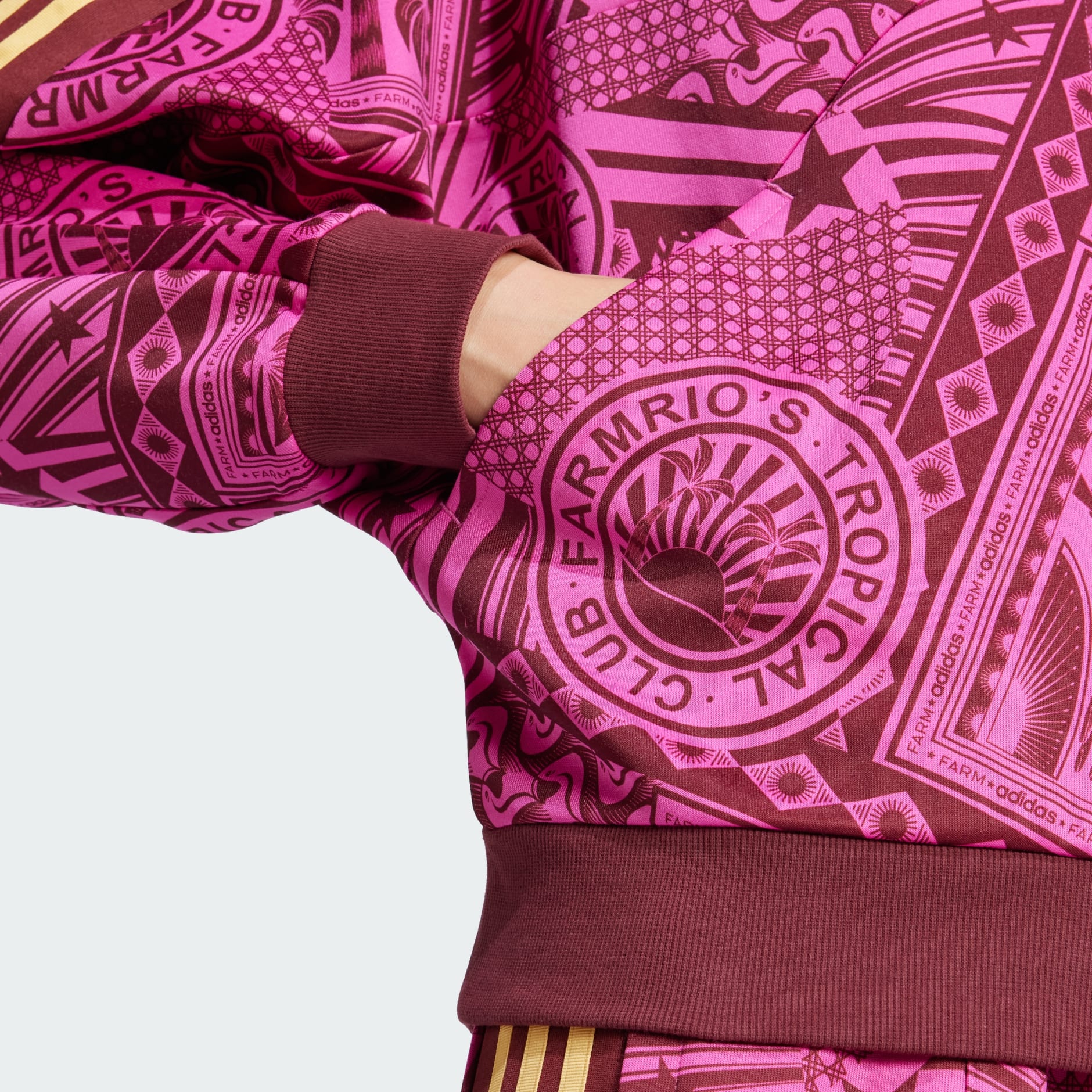 CLOTHING - adidas x Farm Tiro Track Top - Pink | adidas Oman