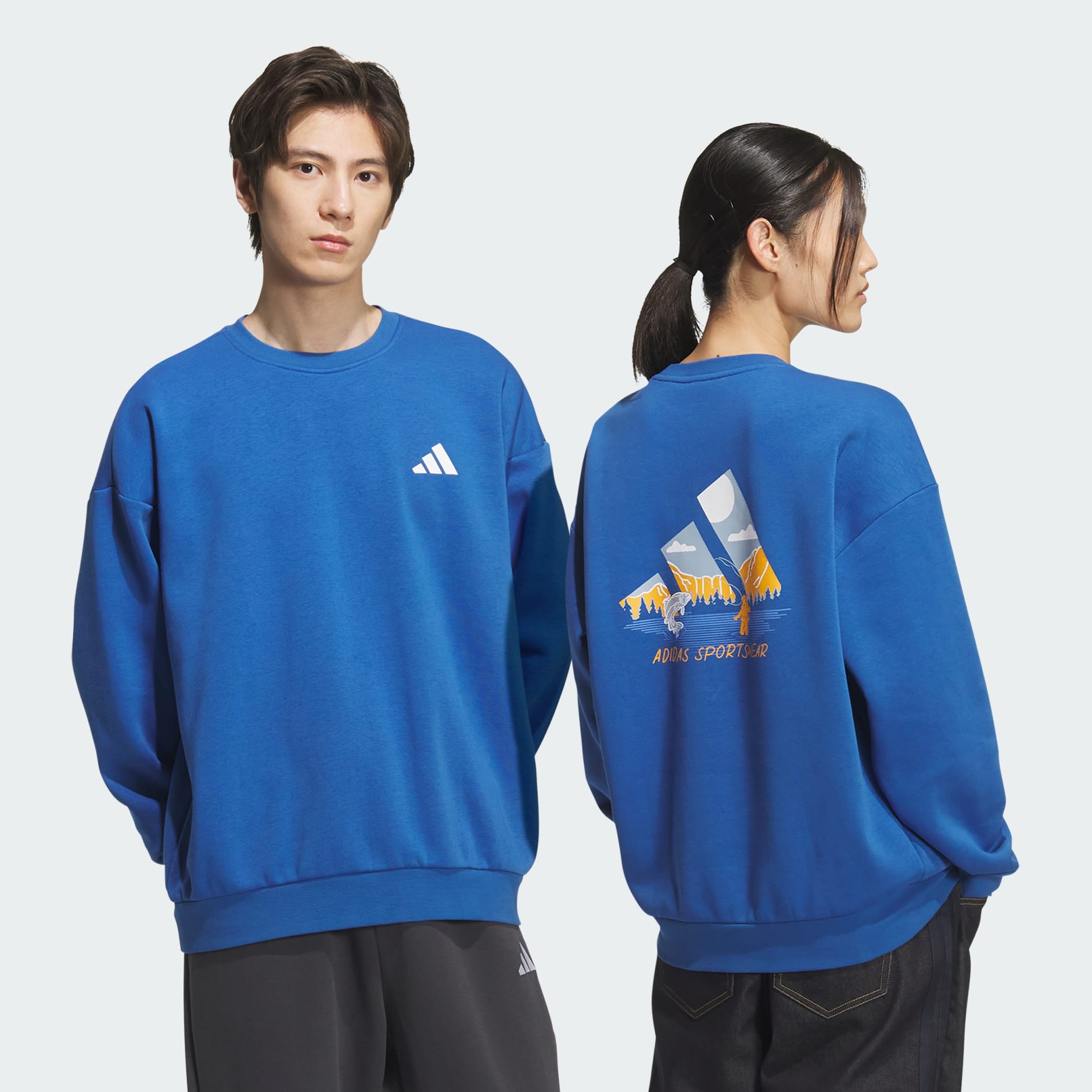 VALUE RANGE GFX WARM CREW Sweatshirt