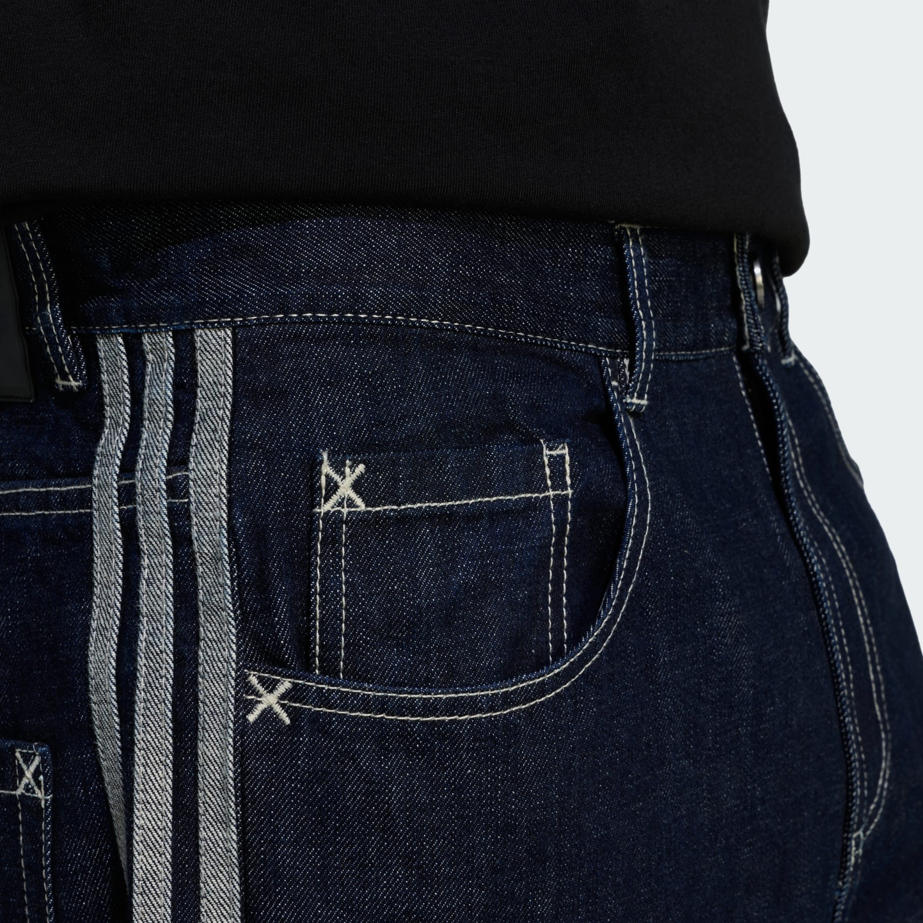 JEAN SKATER JAMBES LARGES 90s ALTERNATIVE SPORT