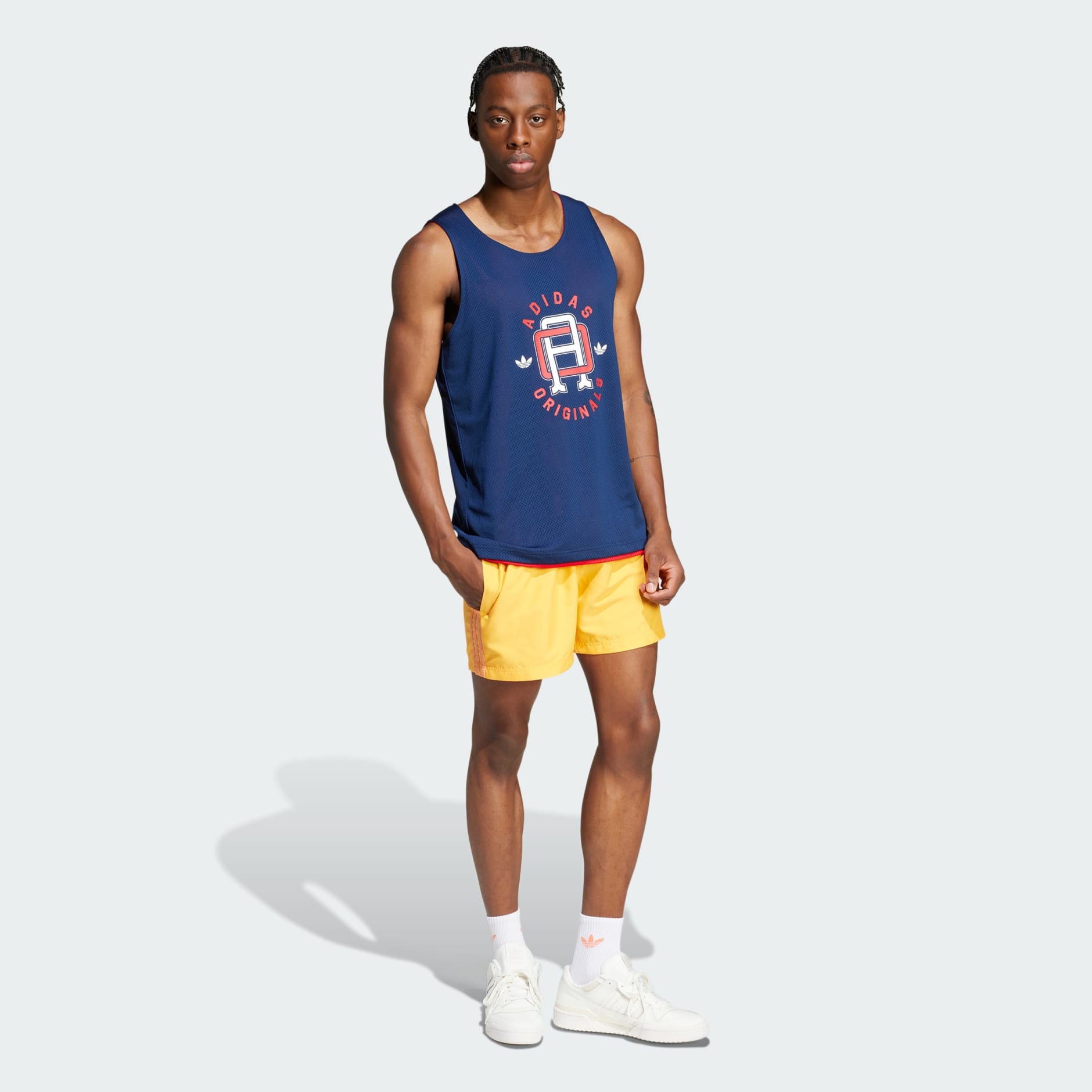 מכנסי שחיה קצרים 5 אינץ' Adicolor 3-Stripes