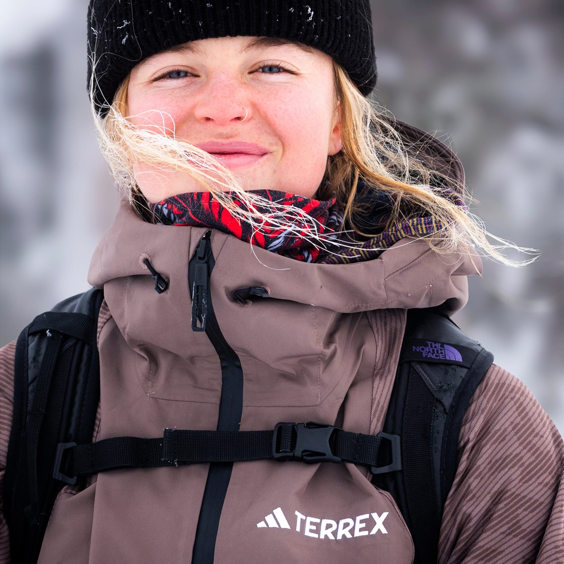 Jachetă Terrex Xperior Hybrid PRIMEKNIT CLIMAPROOF+