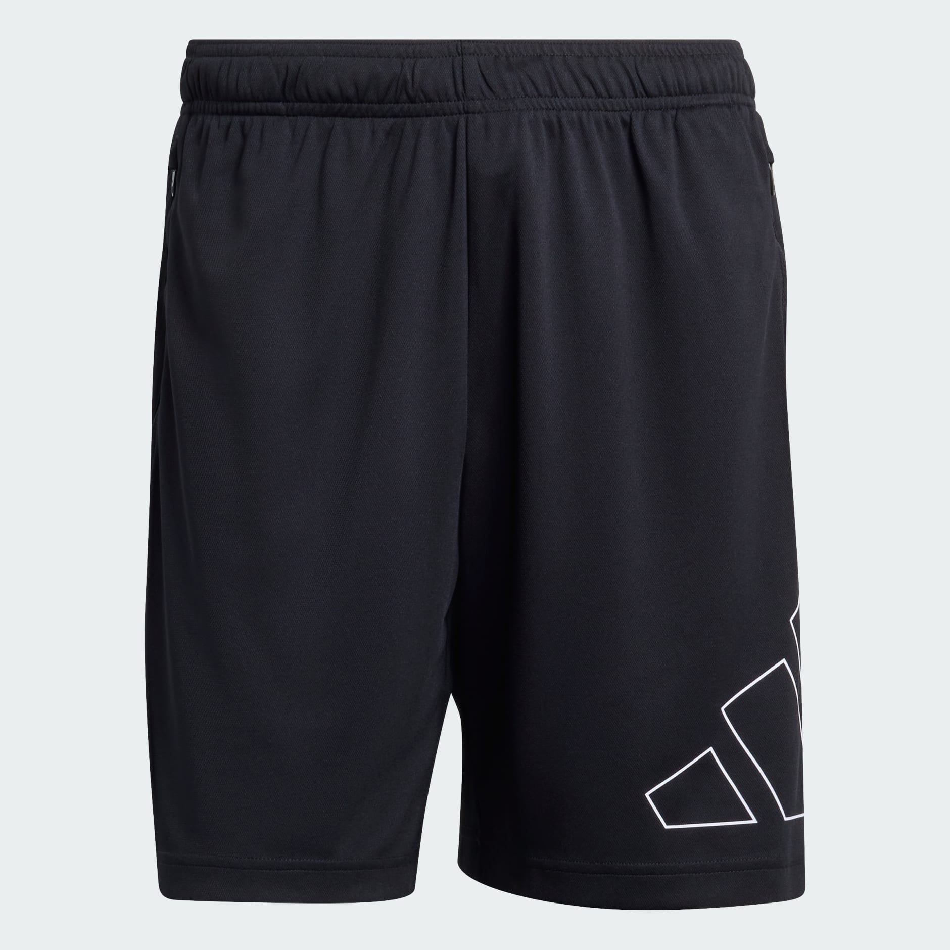WORKOUT ESSENTIALS BASE PIQUE BIG LOGO SHORTS