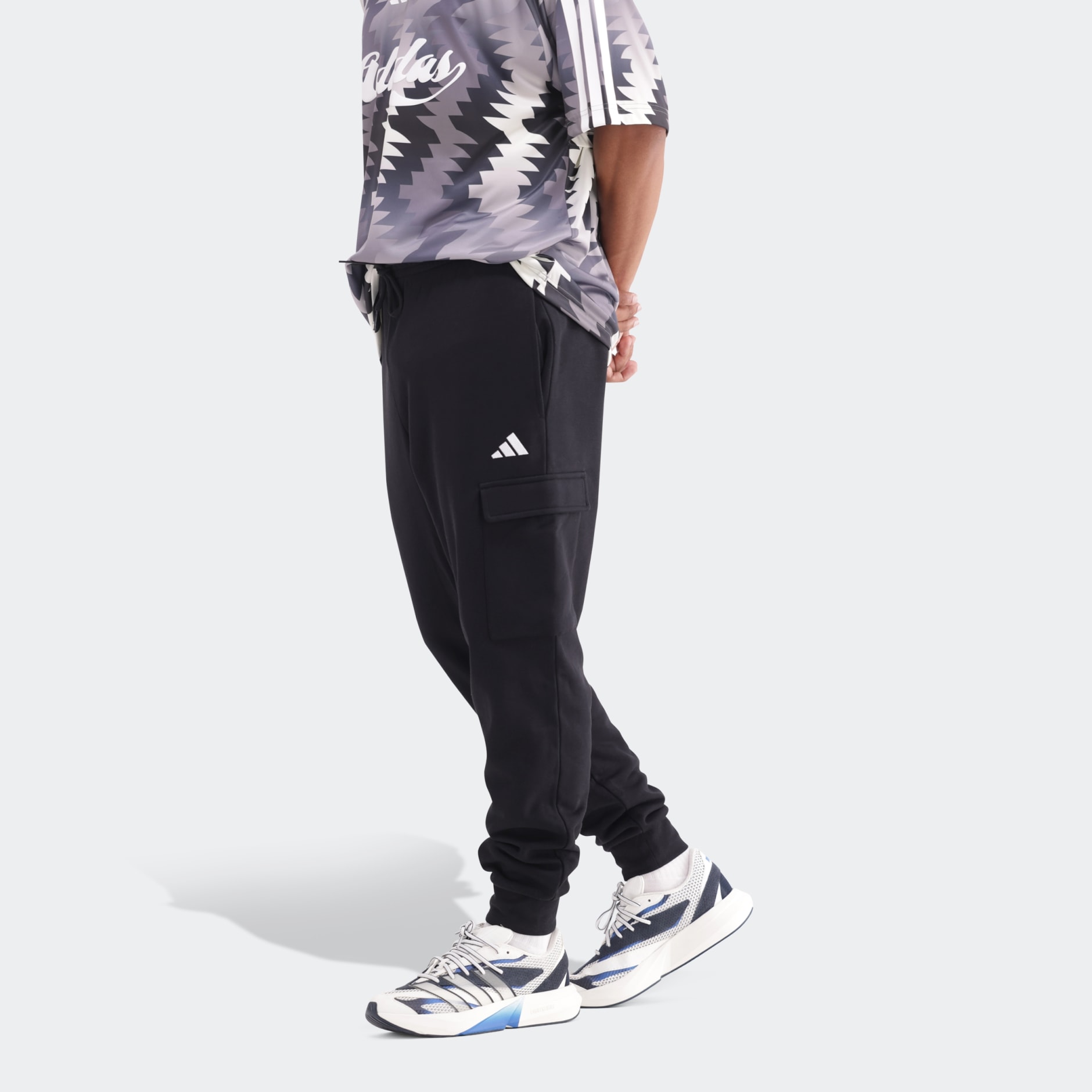 Essentials Feelcozy Fleece Cargo Joggers