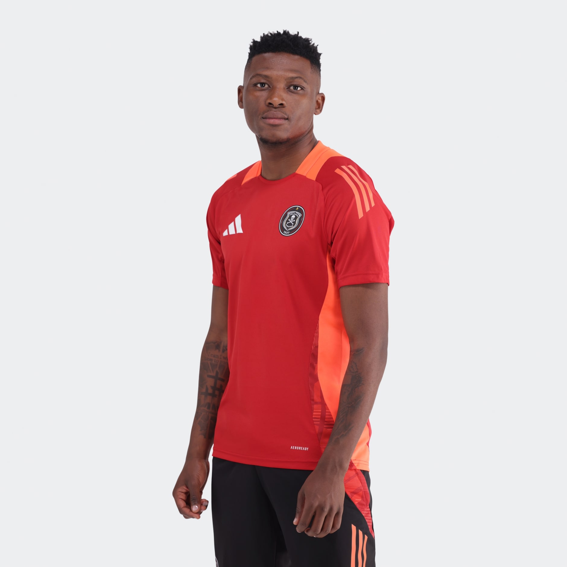 Clothing - Orlando Pirates Tiro 24 Training Top - Red | adidas South Africa