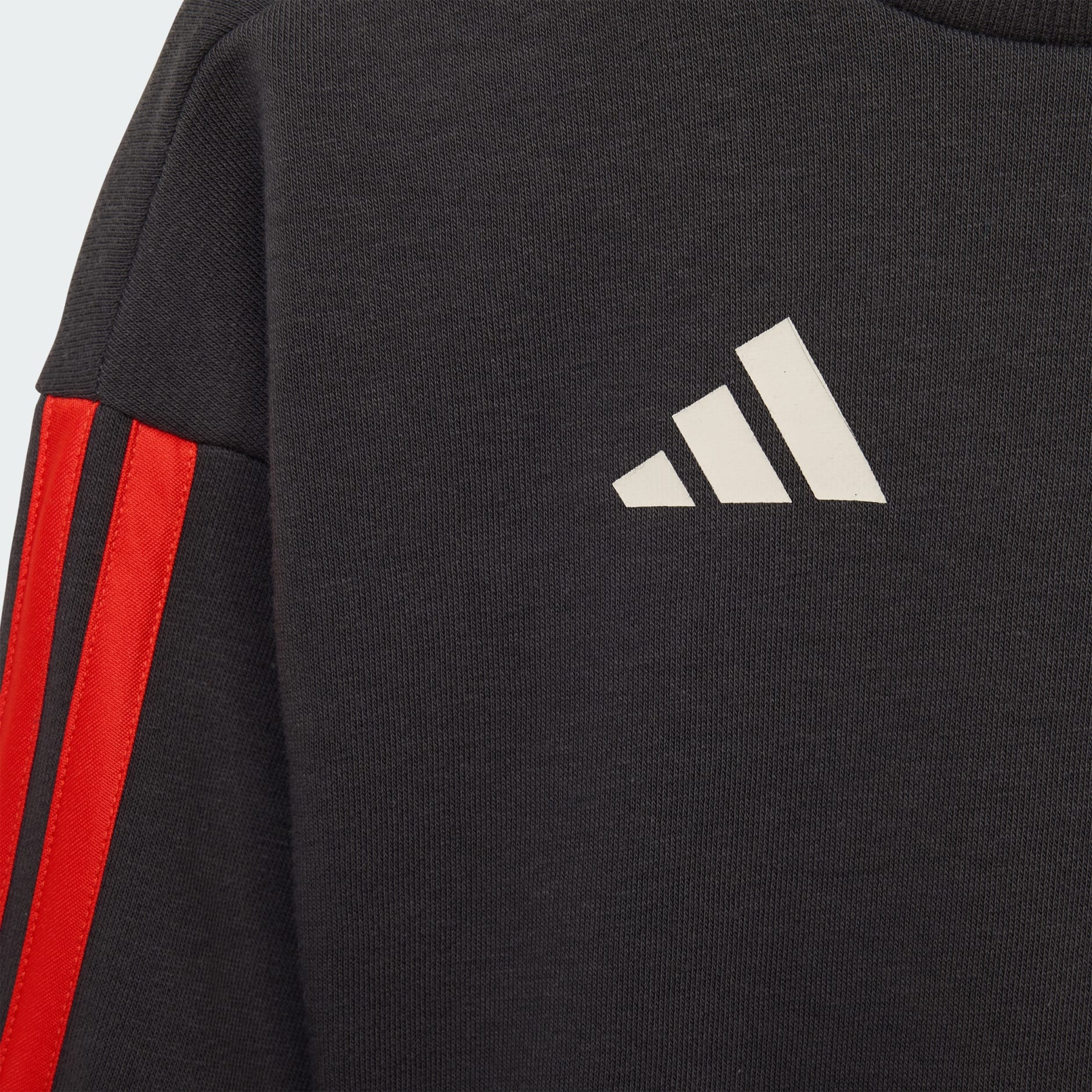 SET DE BLUZĂ CU M&Acirc;NECĂ LUNGĂ ȘI PANTALONI SCURȚI AUDI FORMULA ONE TEAM DNA PENTRU BEBELUȘI