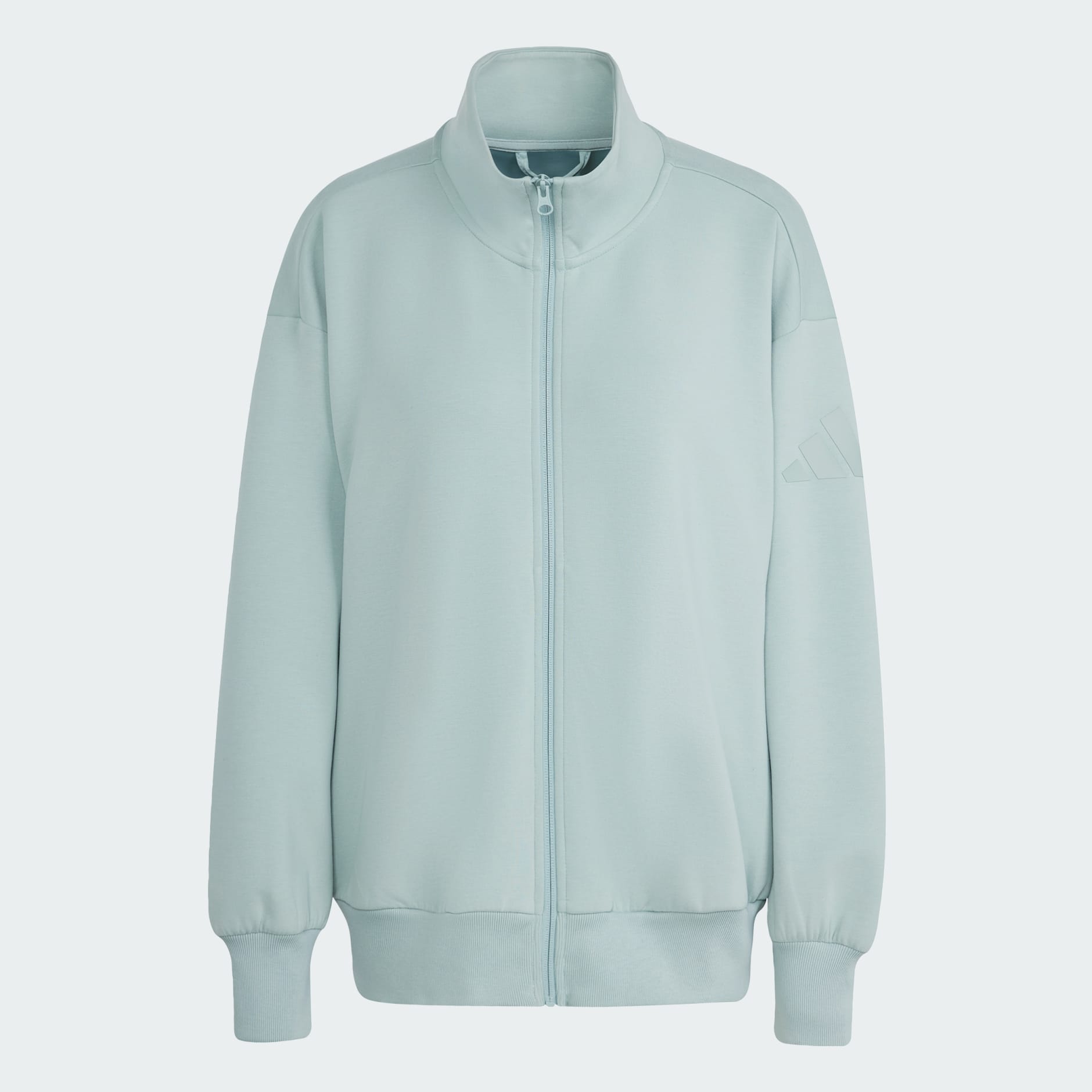 Majica &scaron;irokog kroja s patentnim zatvaračem cijelom duljinom Soft Lux