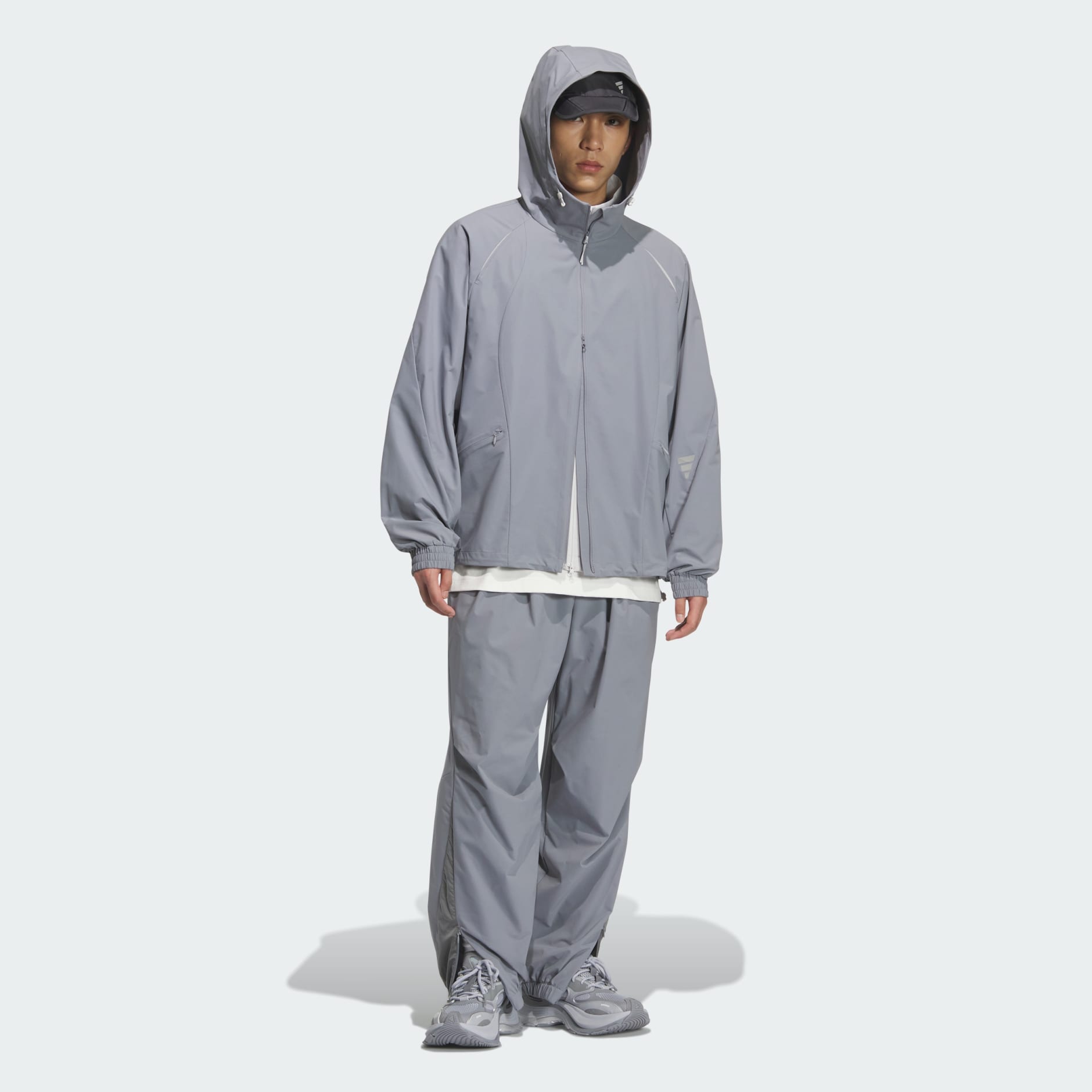 FUTURE STYLE MEN WOVEN JACKET - Grey | adidas Hong Kong