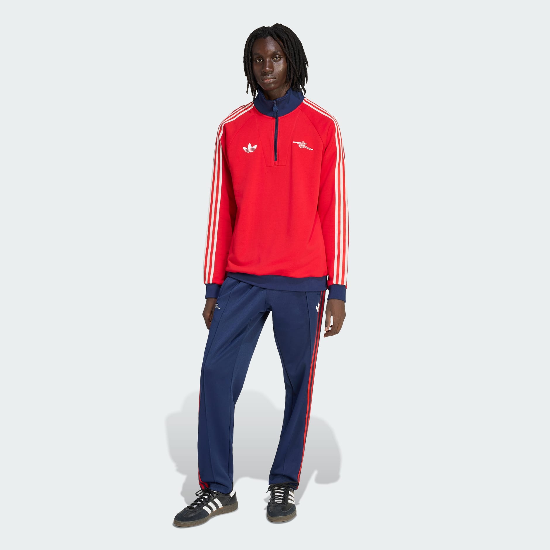 Top Arsenal FC OG cu fermoar pe jumătate