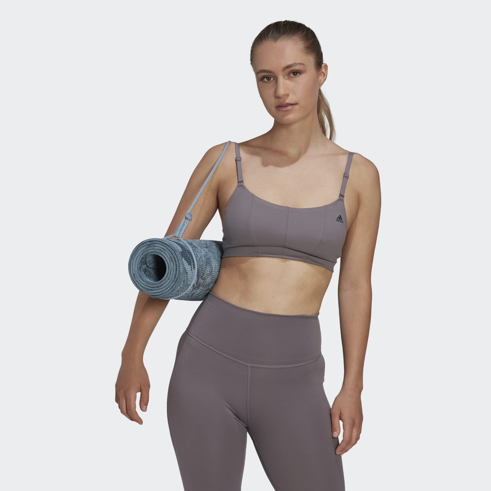 Clothing - Yoga Studio Light-Support Bra - Grey