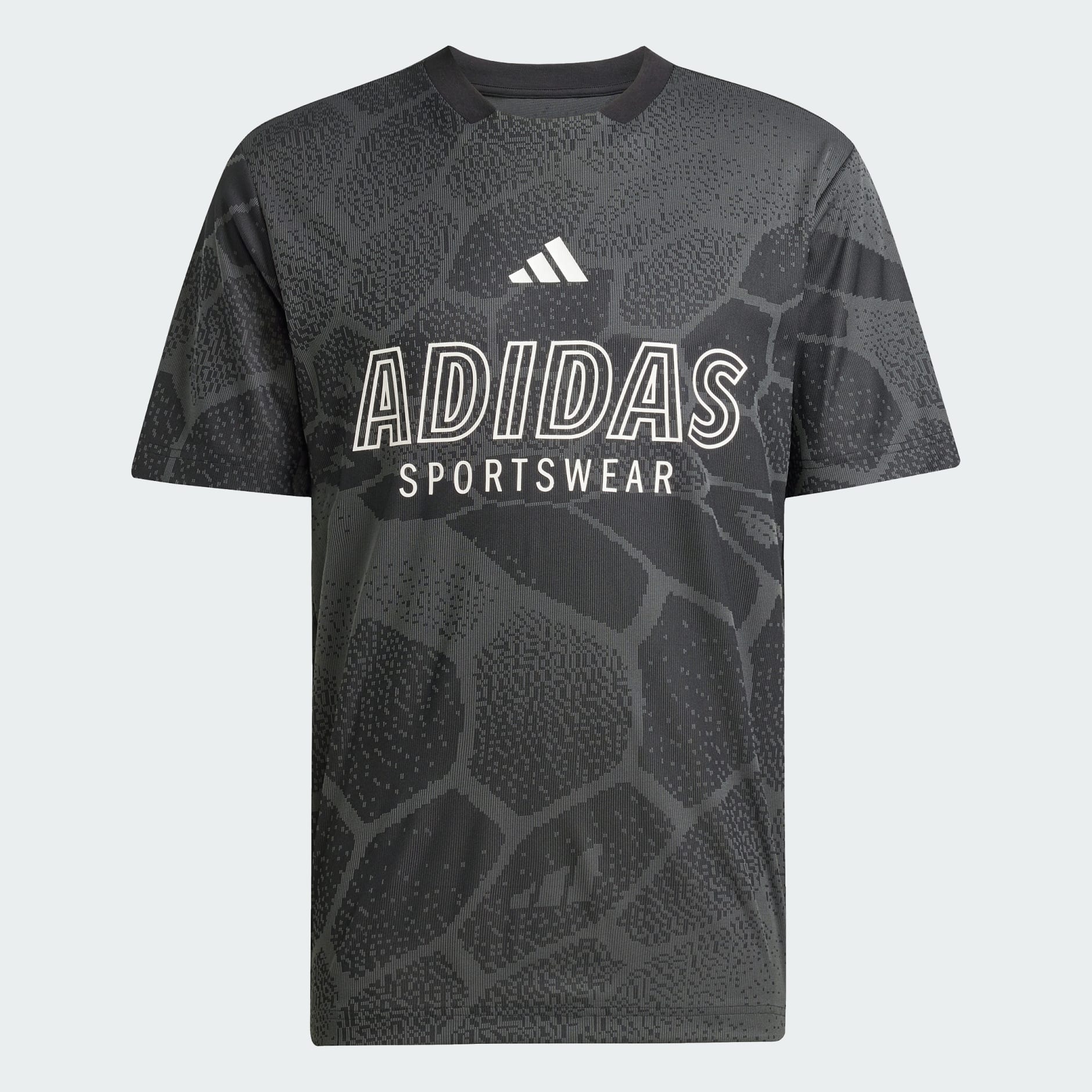 Clothing - House of Tiro Short Sleeve Jacquard Jersey - Grey