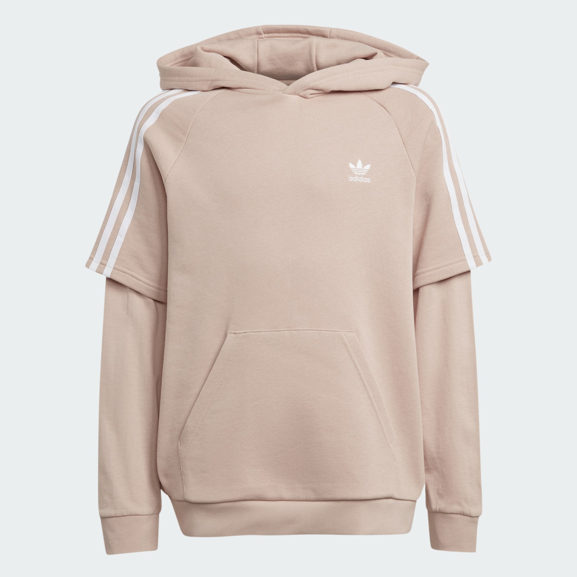 adidas Trefoil Hoodie Kids Beige adidas UAE