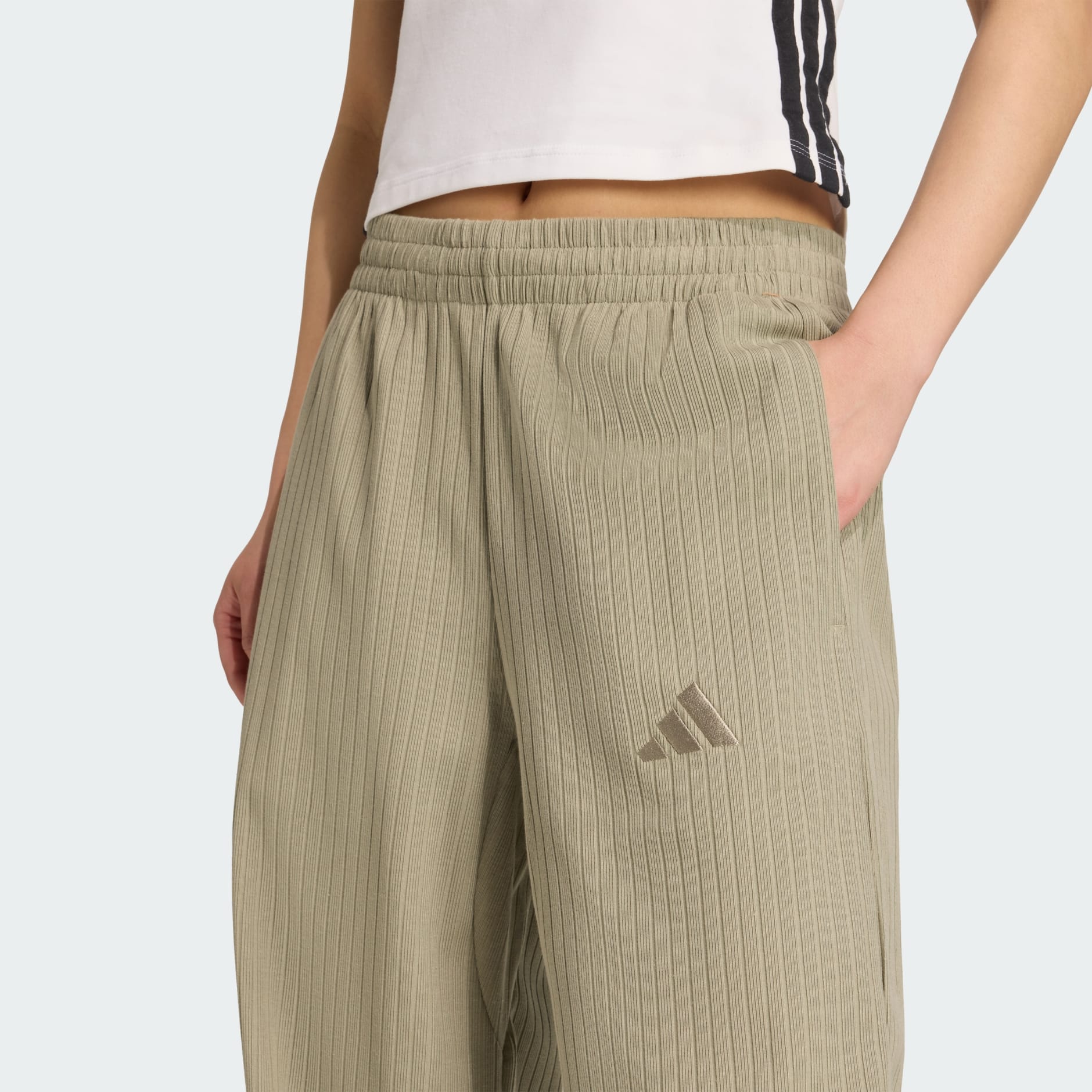 ALL SZN Winterized Wide Leg מכנסי