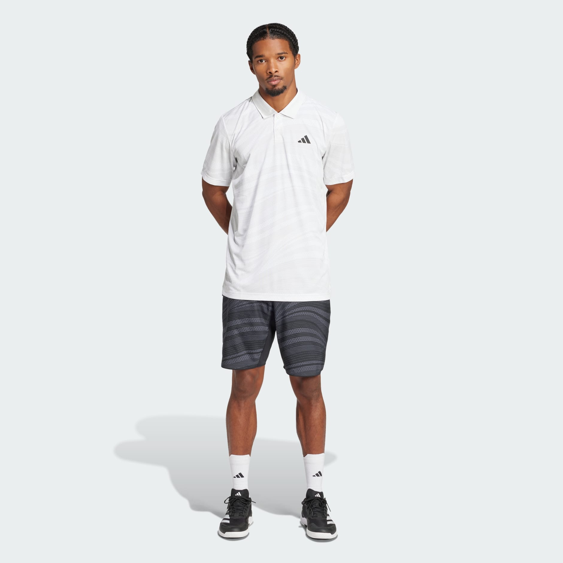 Club Tennis Climacool Graphic Polo Shirt