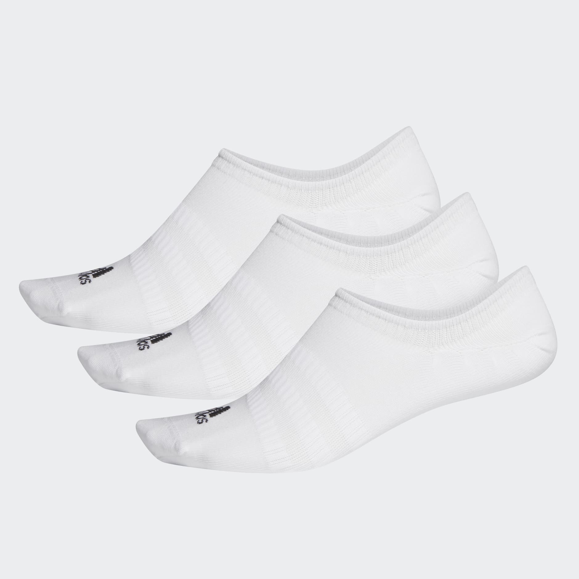 adidas NO-SHOW - 3 PAIRS - White | BH