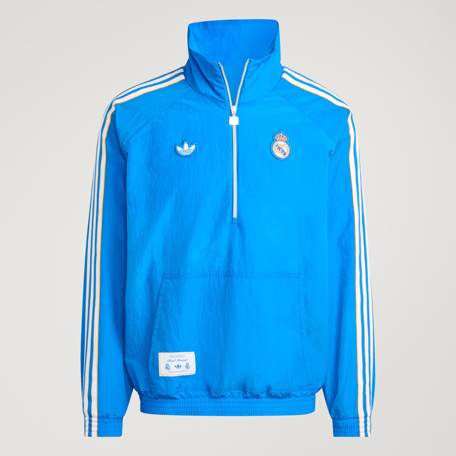 Jachetă cu fermoar 1/2 Real Madrid Terrace Icons