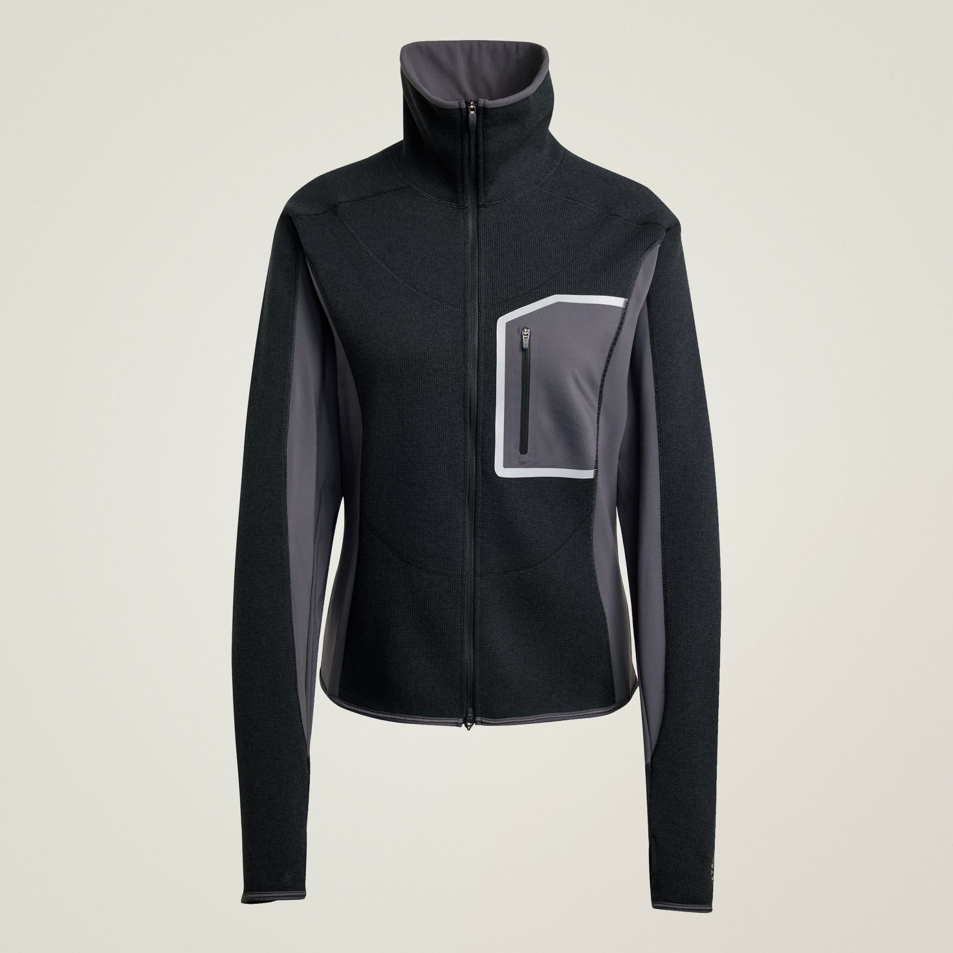 Majica za trčanje s patentnim zatvaračem cijelom duljinom adidas By Stella McCartney CLIMAWARM