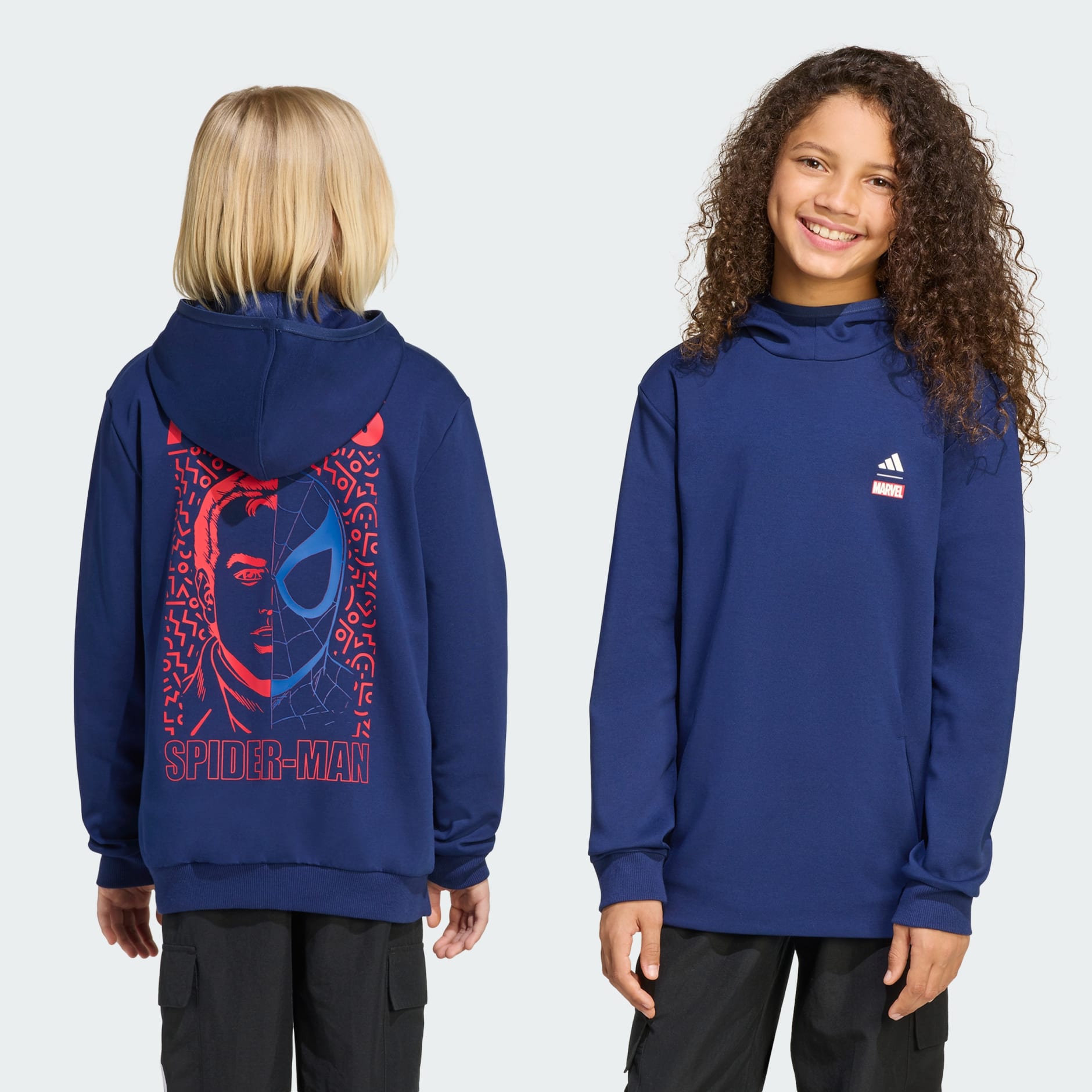 ADIDAS MARVEL SPIDER-MAN HOODED SWEAT