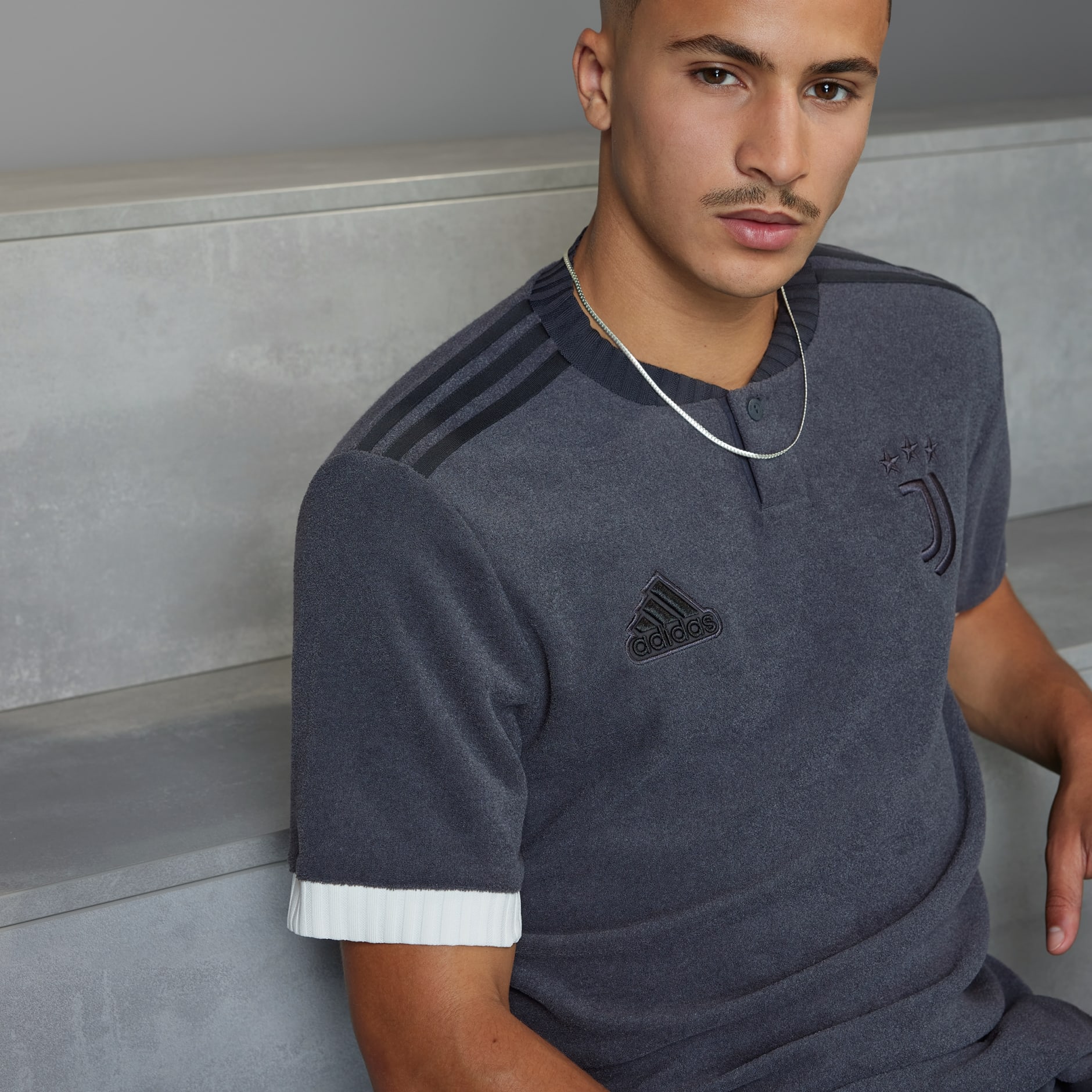 adidas JUVENTUS 23 24 LFSTLR JERSEY Grey adidas UAE