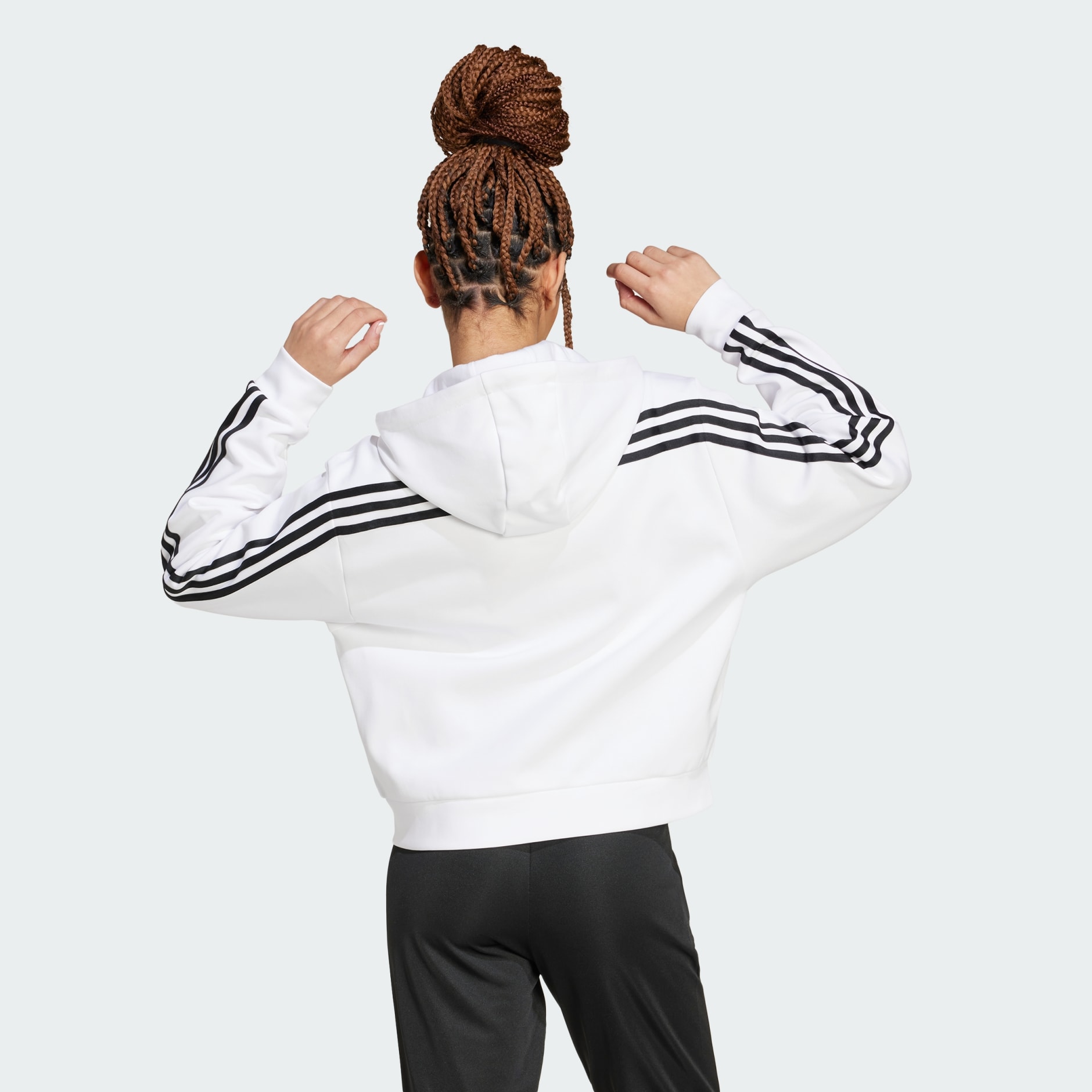 Clothing - Future Icons 3-stripes Full Zip Hoodie - White 