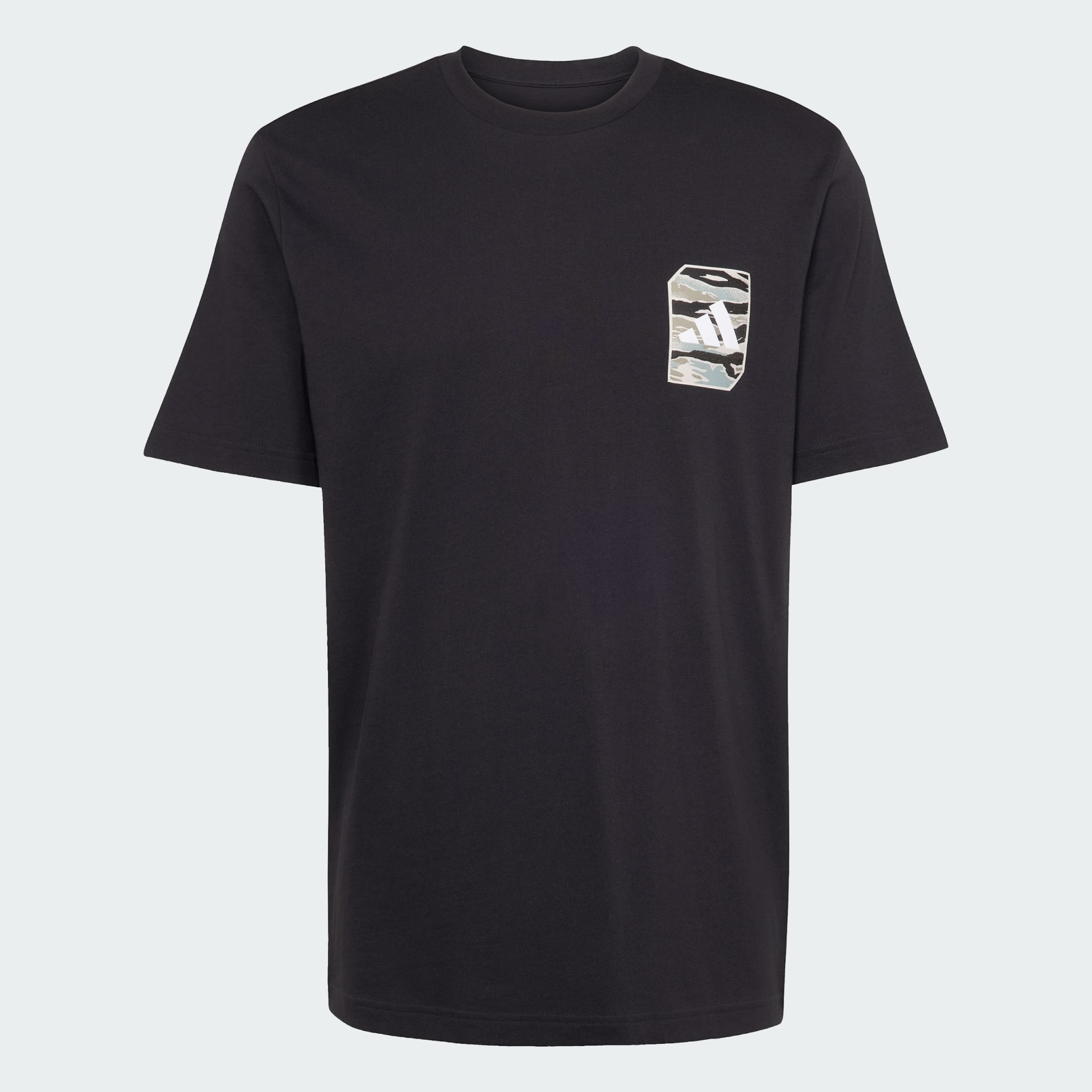 迷彩梭織圖案 T 裇