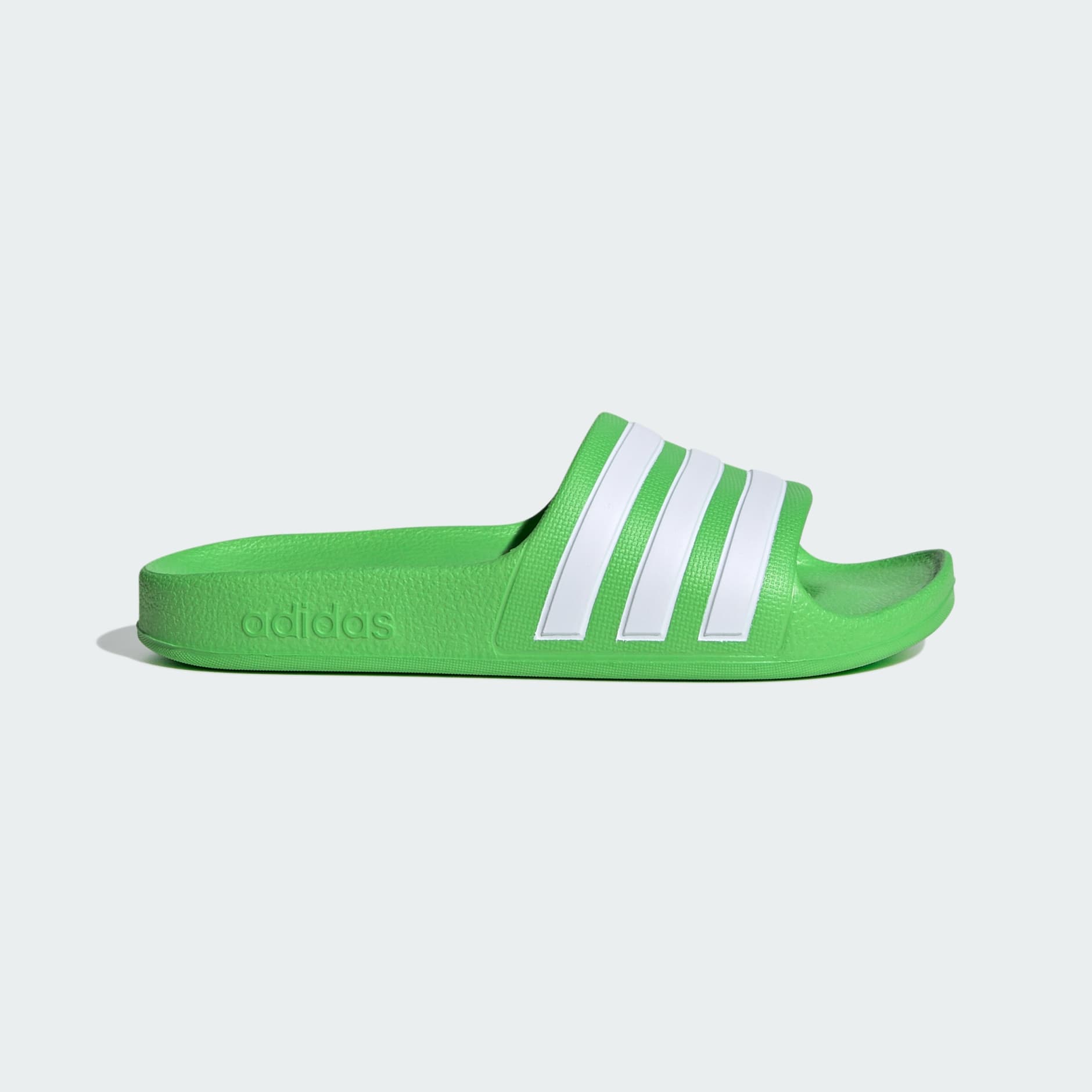 Kids Shoes - Adilette Aqua Slides Kids - Green | adidas Qatar