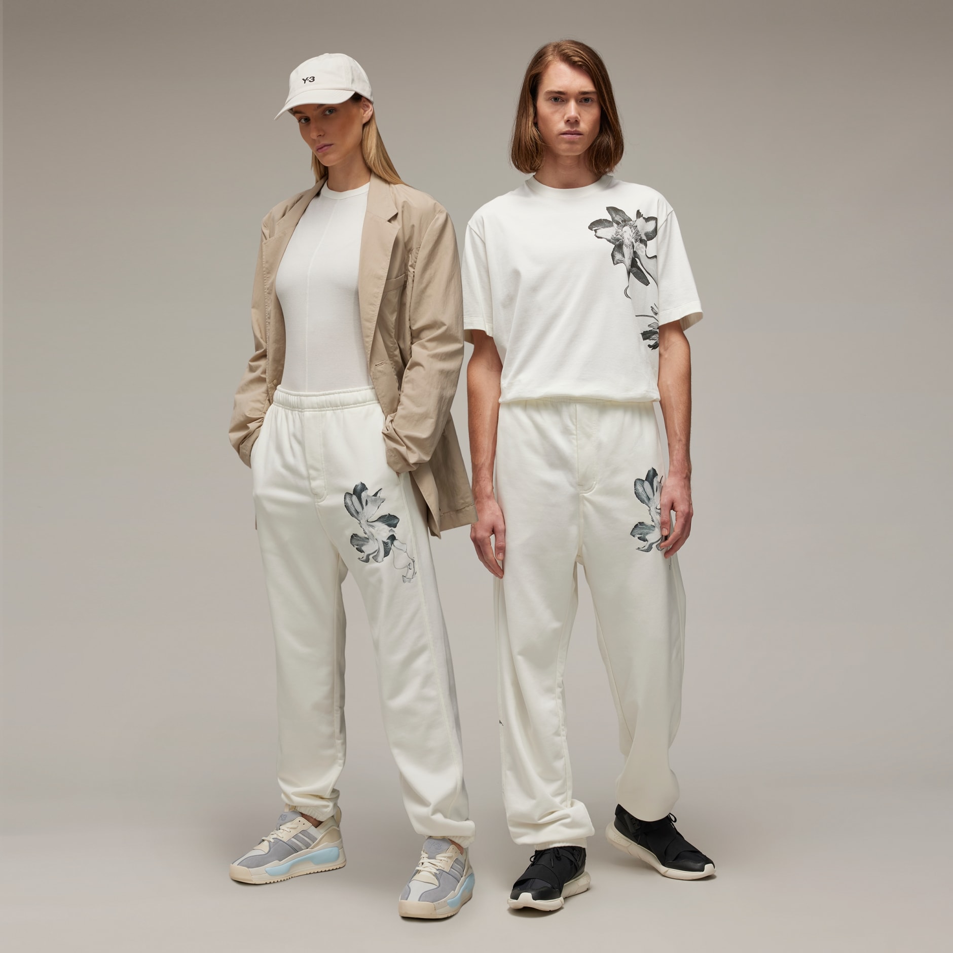 White french best sale terry joggers