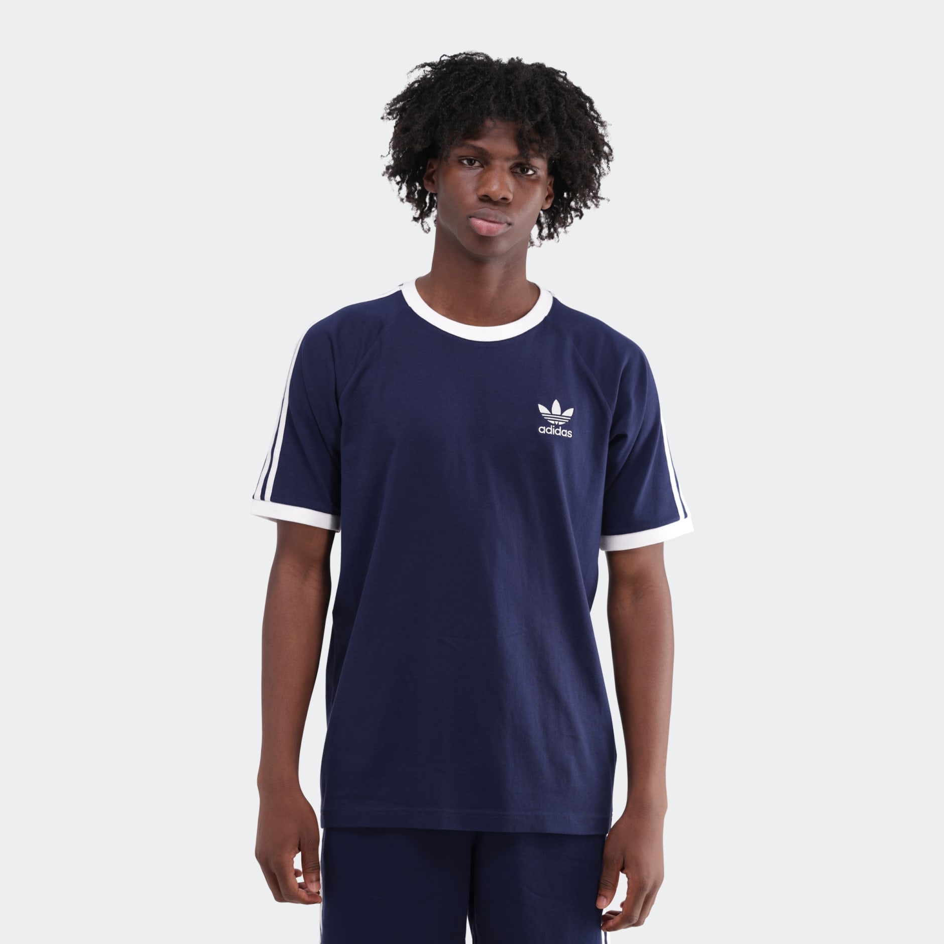 Clothing Adicolor Classics 3 Stripes T Shirt Blue adidas South Africa